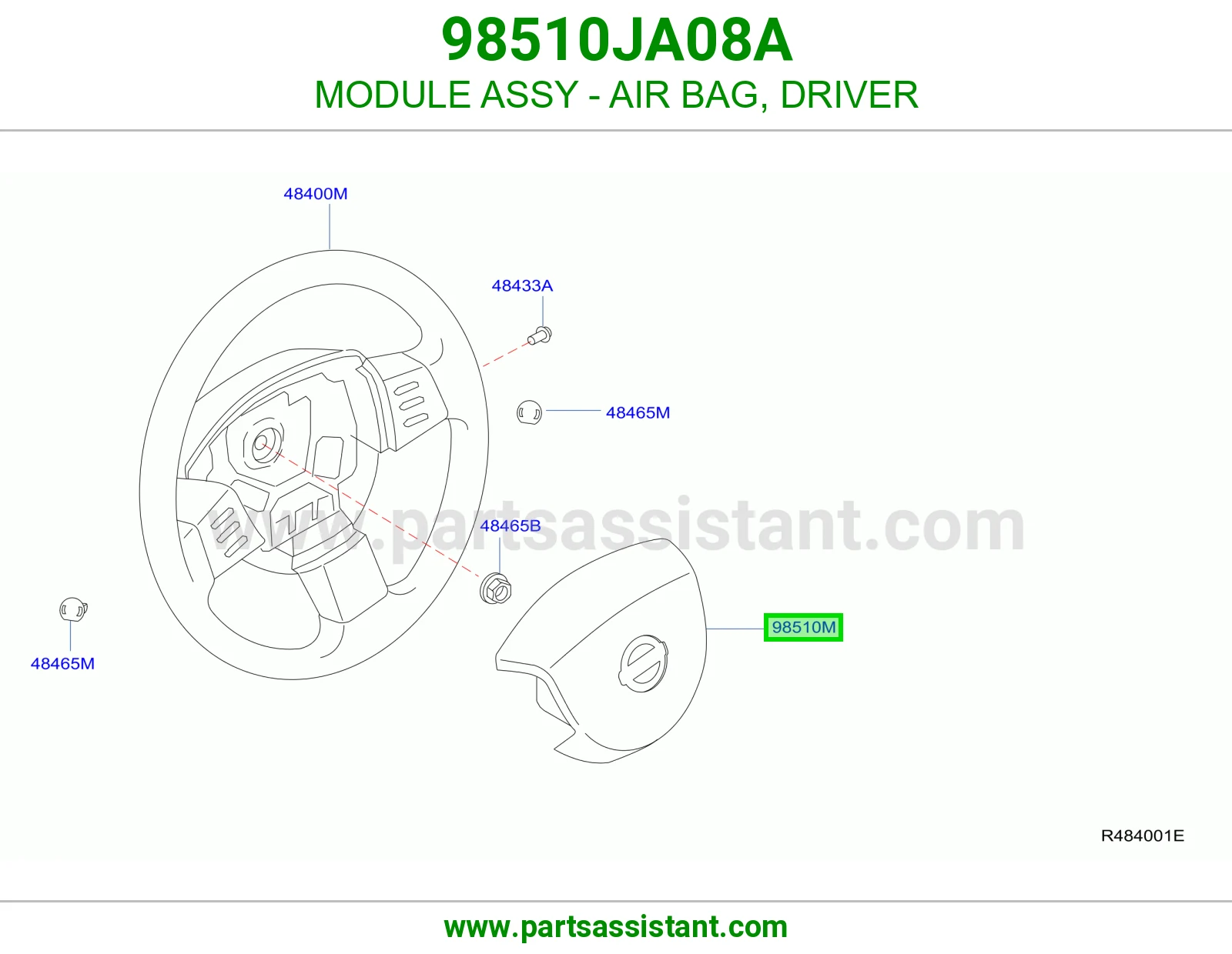 ارباق دركسون 98510JA08A