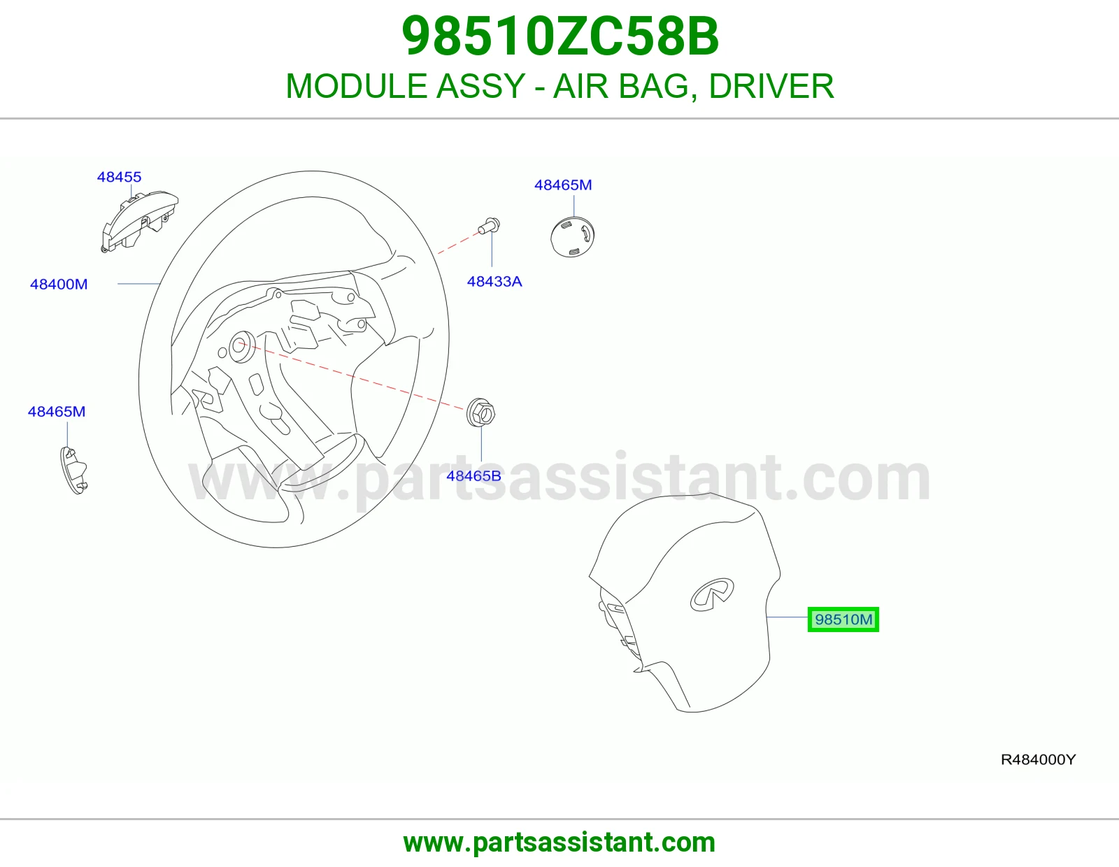 ارباق دركسون 98510ZC58B