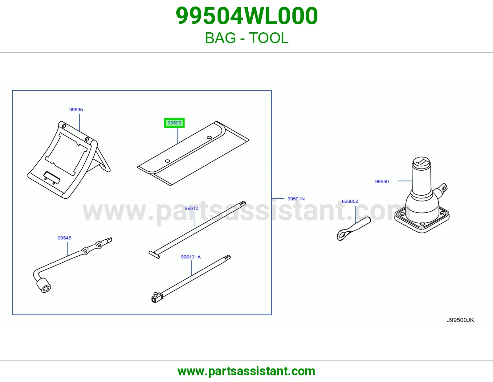 كيس عدة 99504WL000