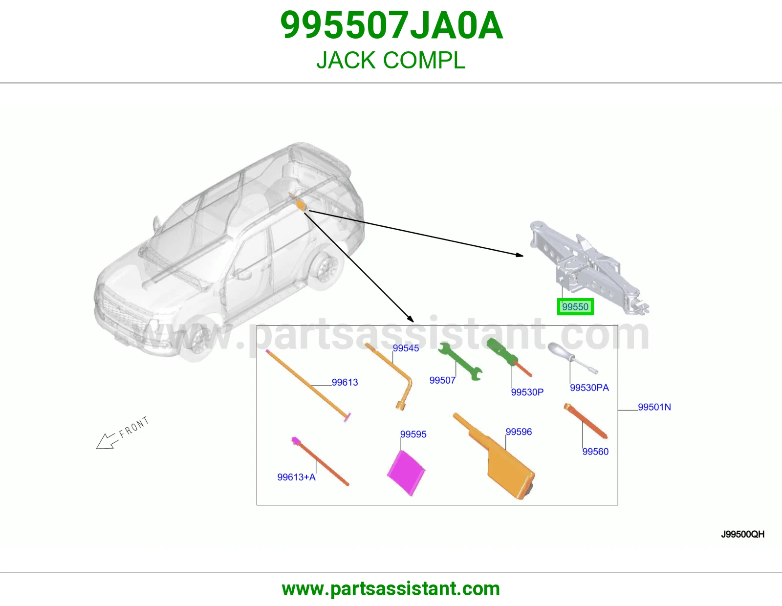 ونش 995507JA0A