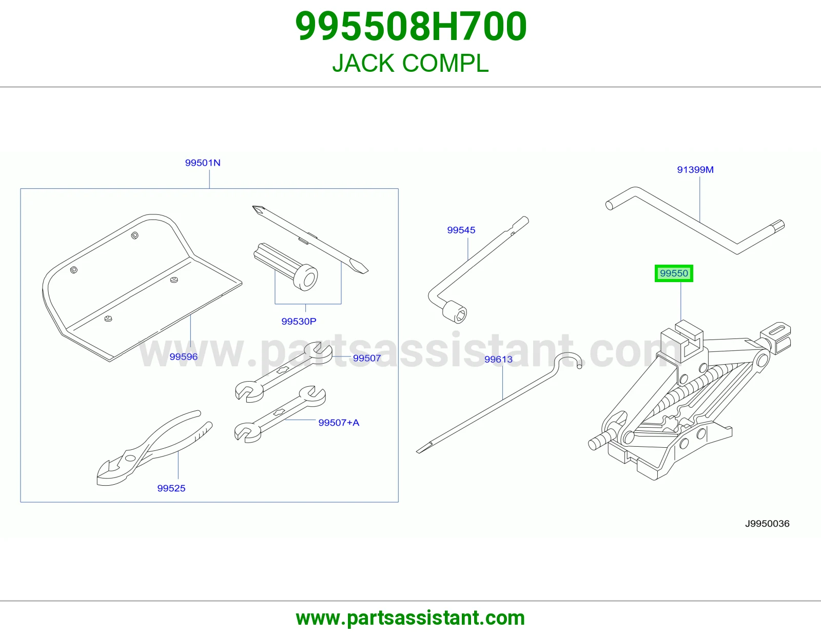 JACK COMPL 995508H700