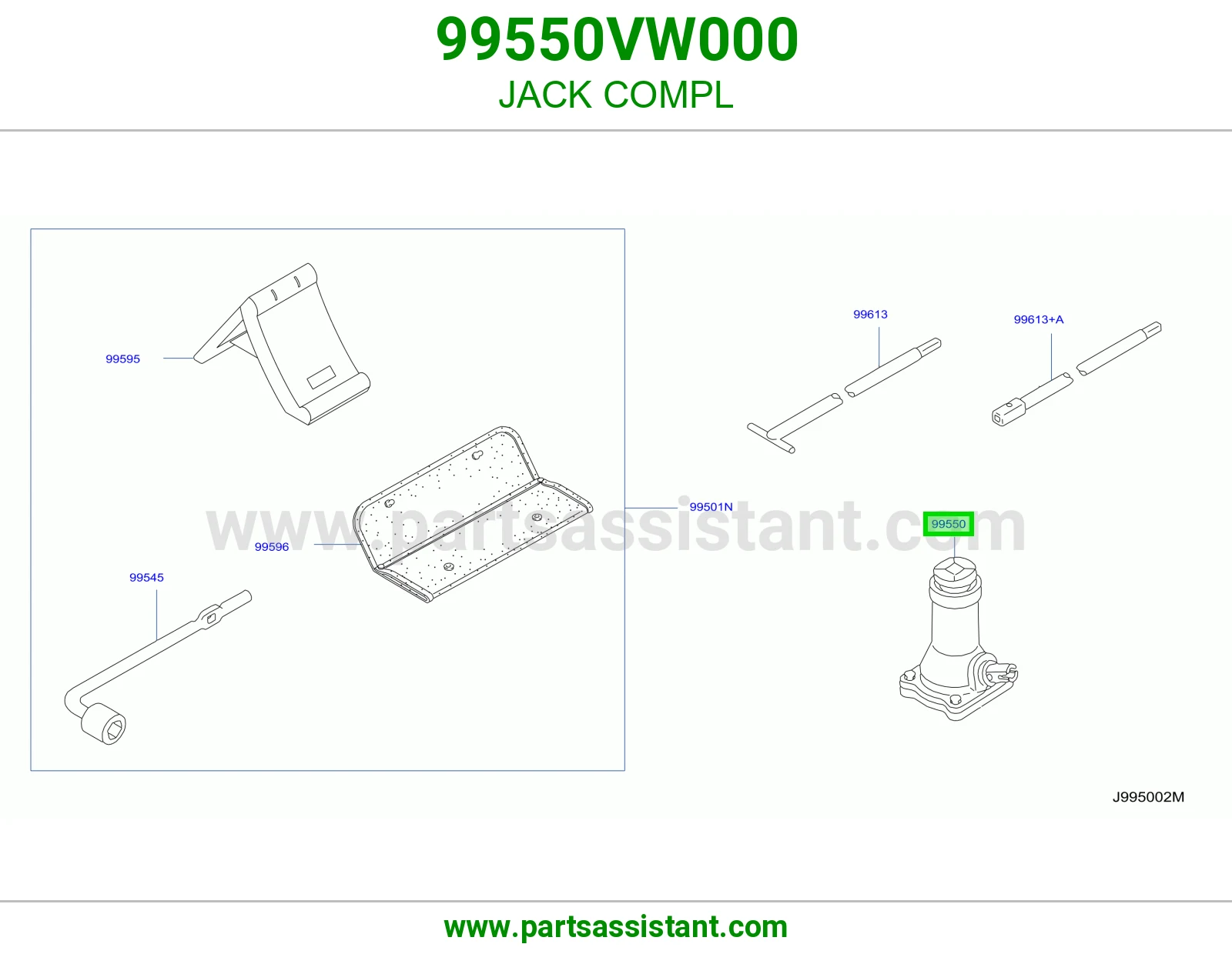 ونش 99550VW000