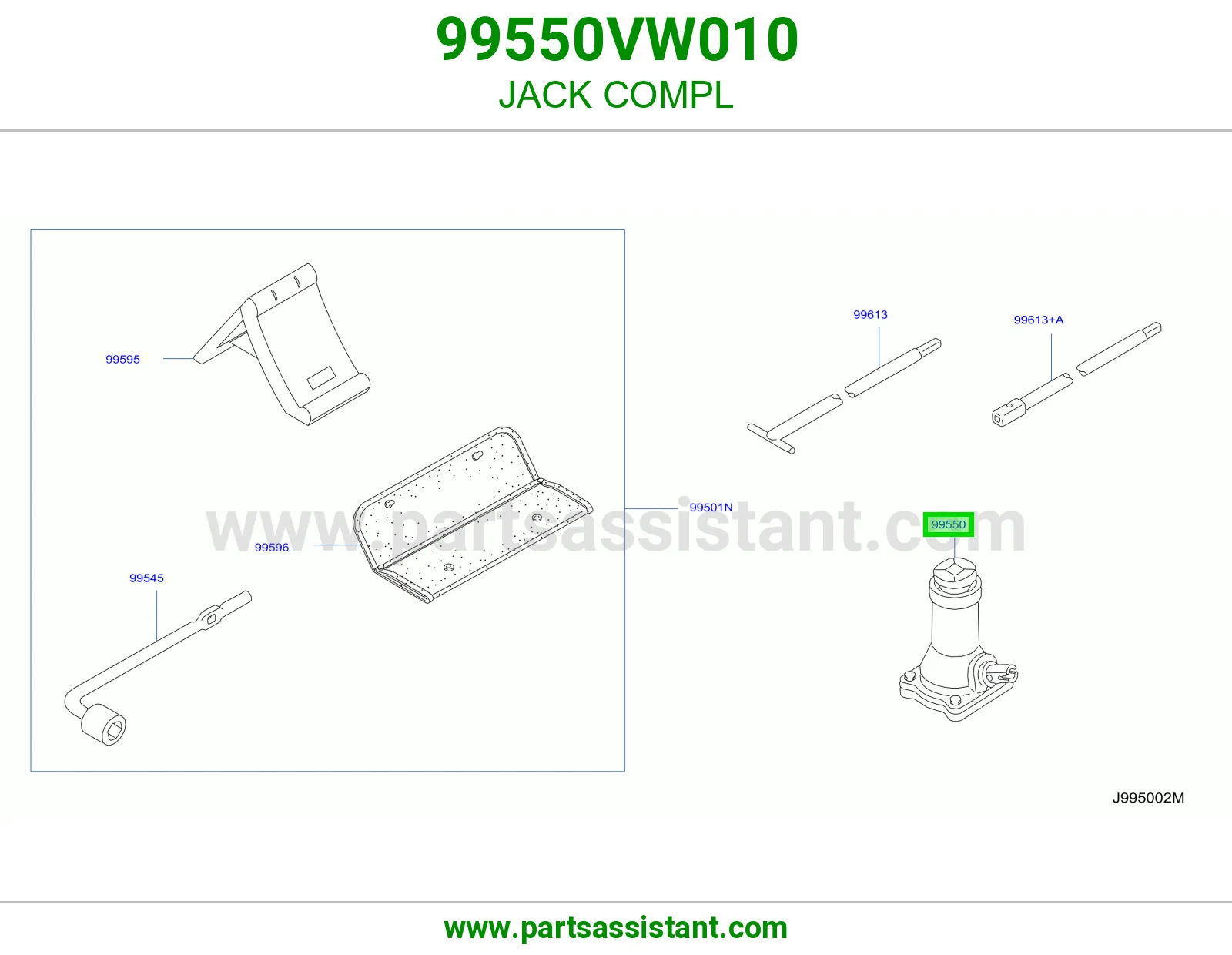 ونش 99550VW010