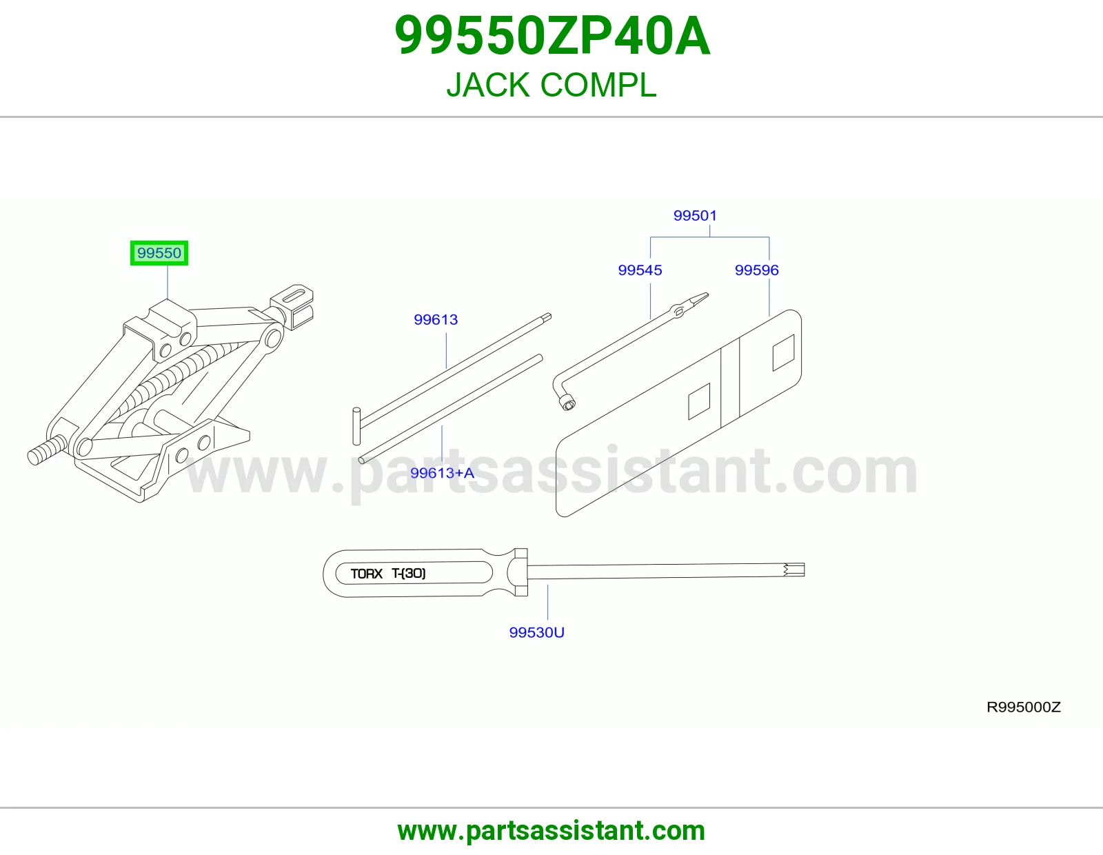 ونش 99550ZP40A