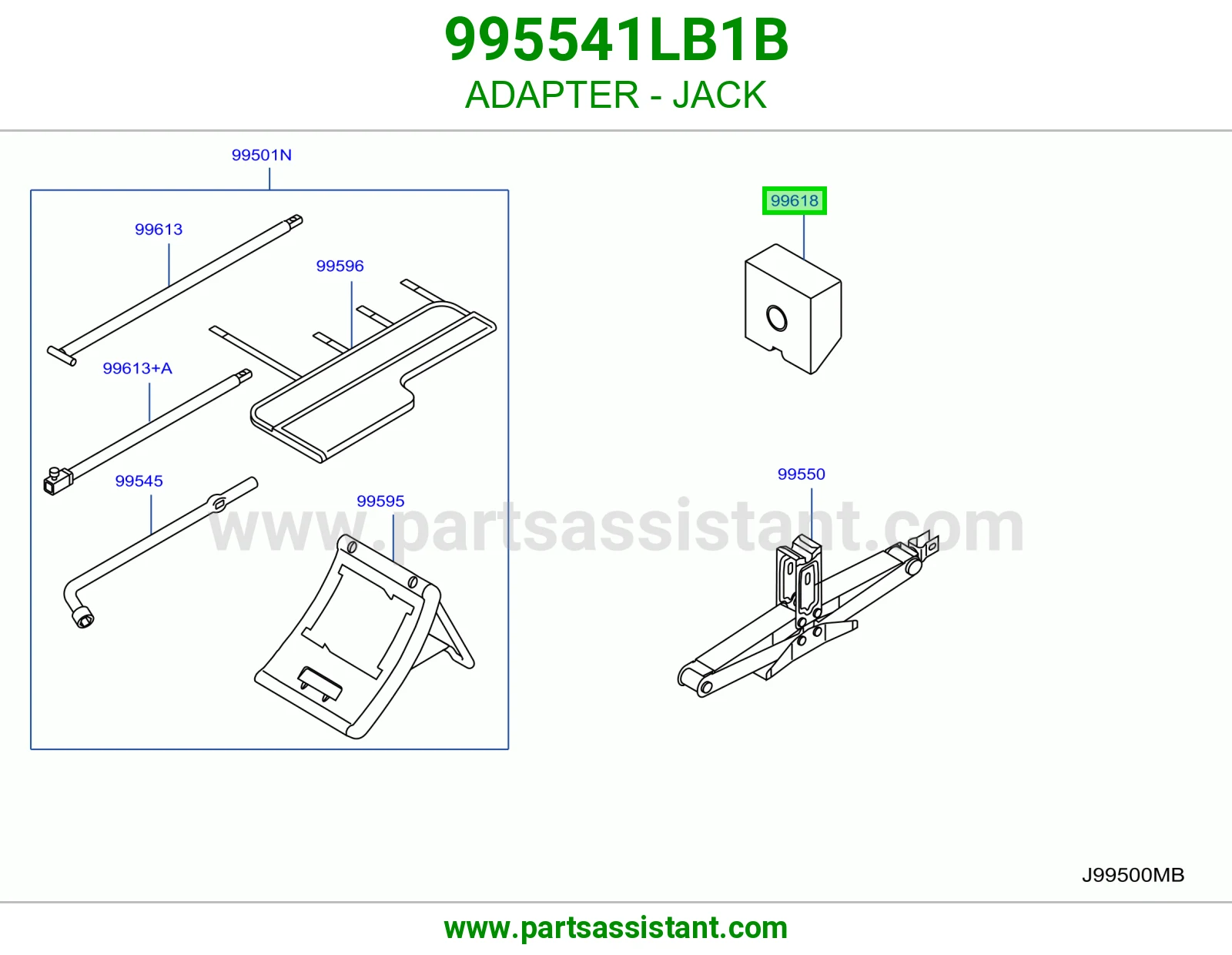 قاعده ونش 995541LB1B