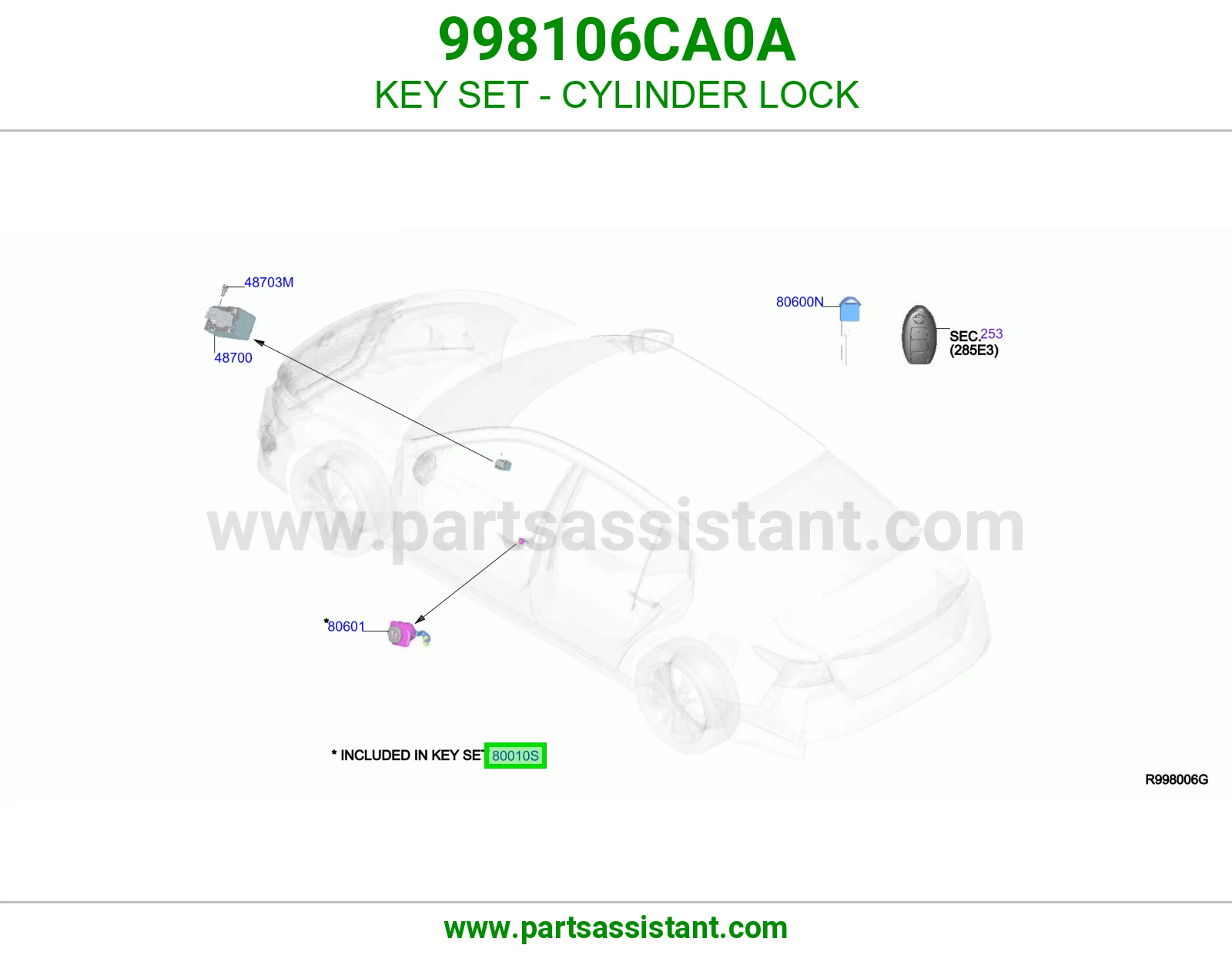 طقم سويتش كامل 998106CA0A