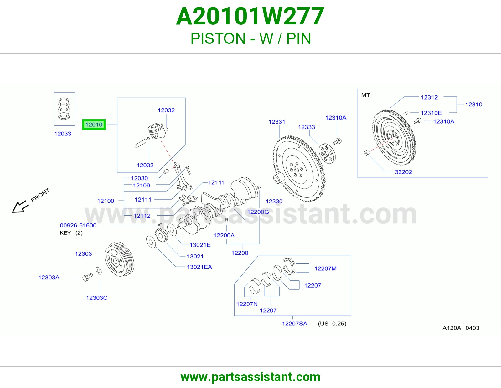 بستم مكينه A20101W277