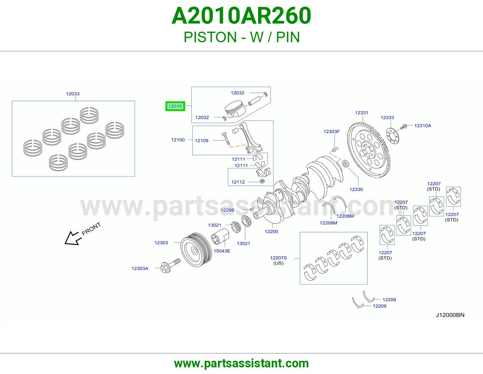 بستم مكينه A2010AR260