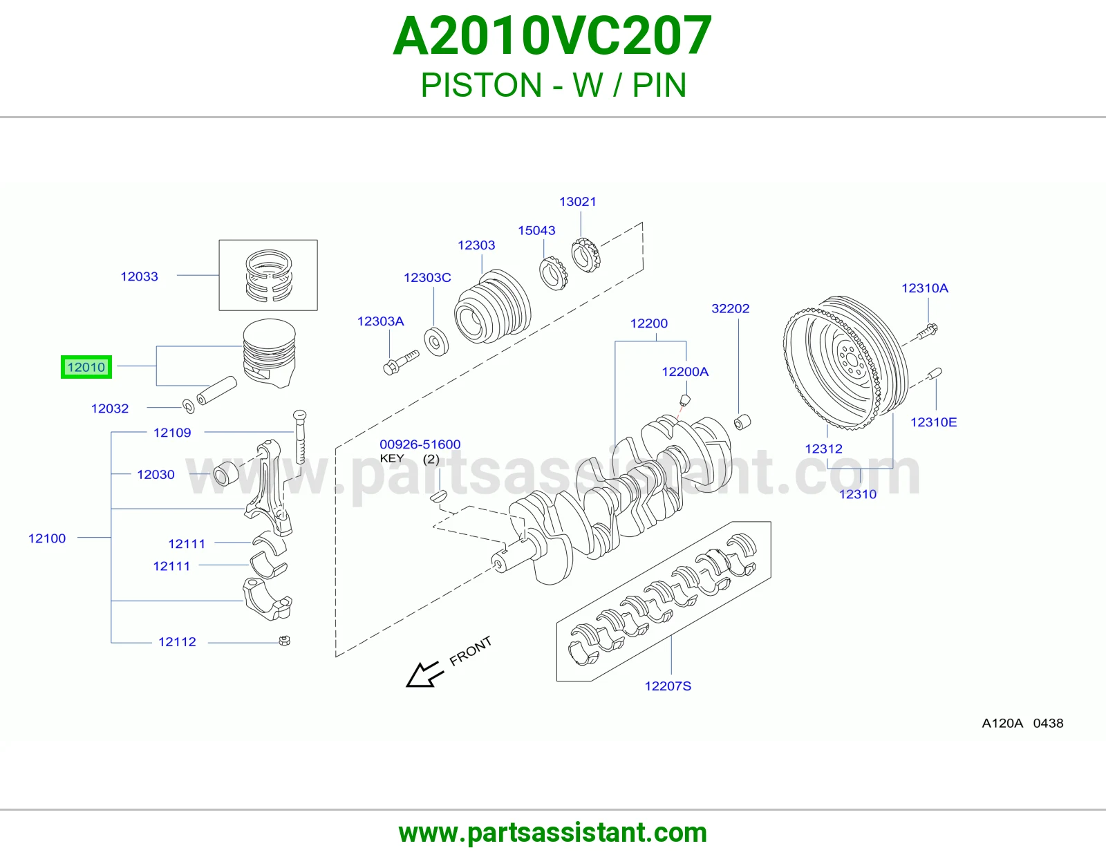 بستم مكينه A2010VC207