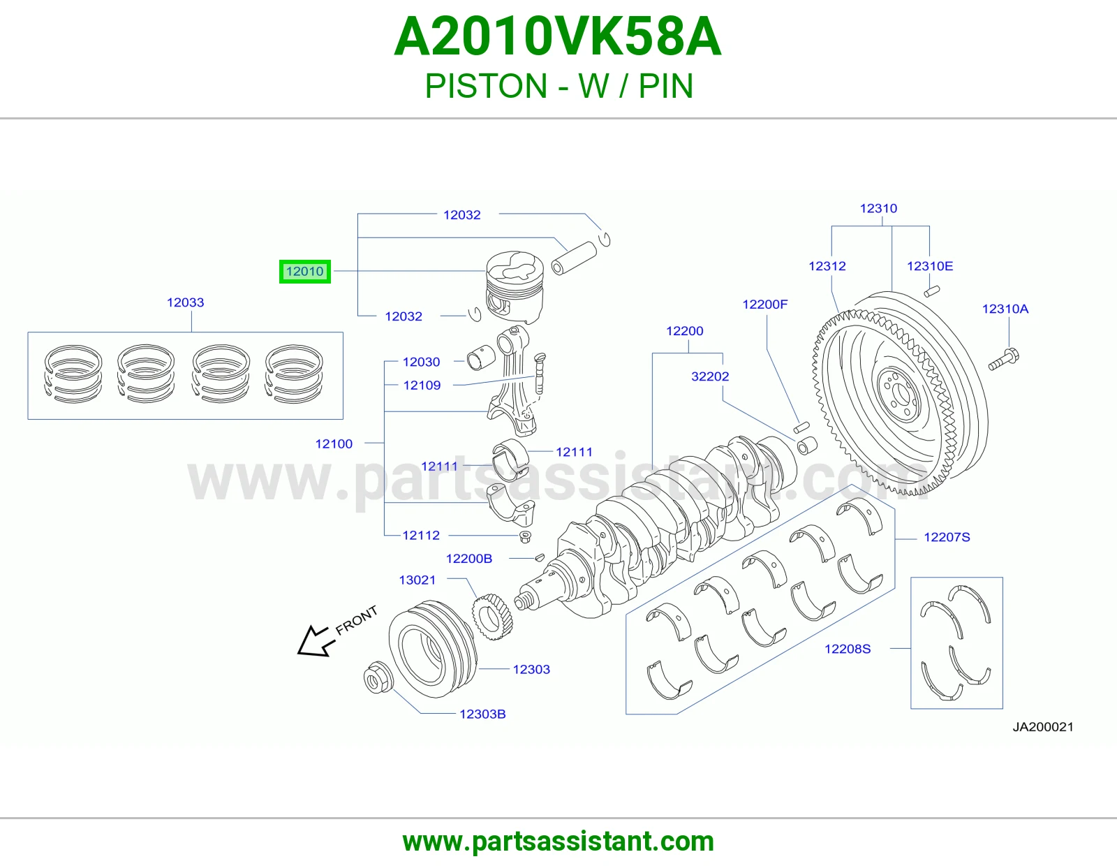 بستم مكينه A2010VK58A