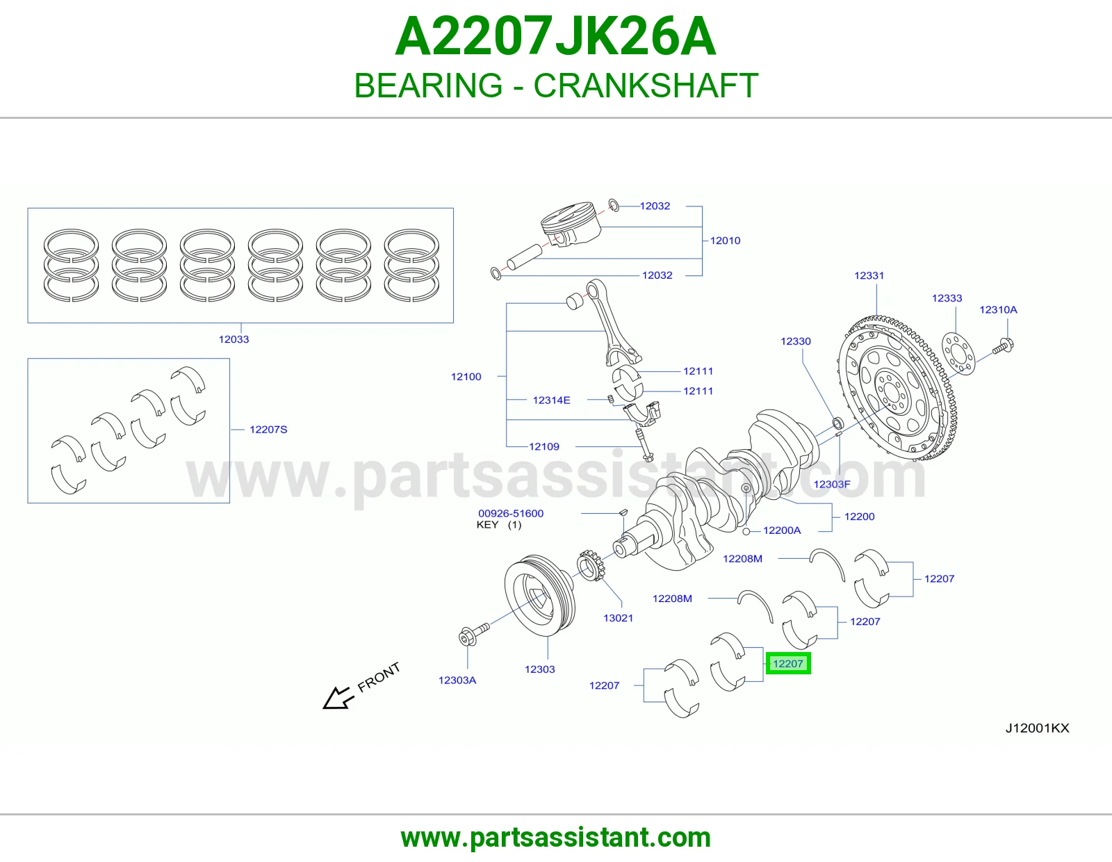 سبيكه ثابت A2207JK26A