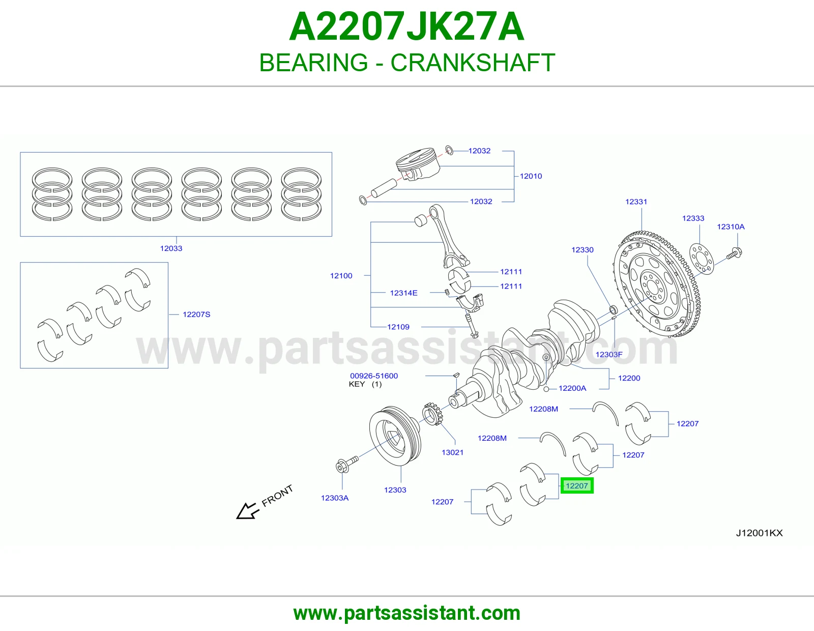 سبيكه ثابت A2207JK27A