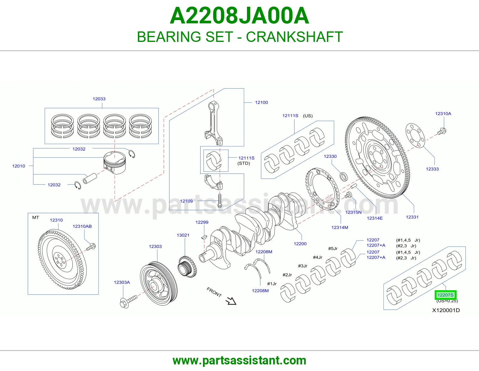 سبيكه ثابت A2208JA00A