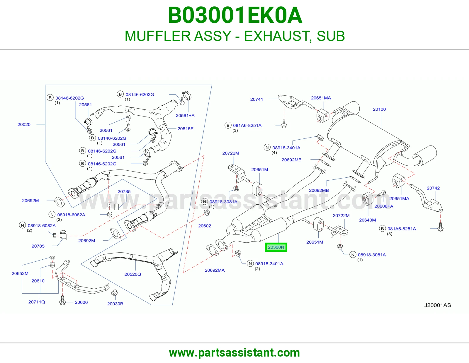 ماصوره كنداسه B03001EK0A