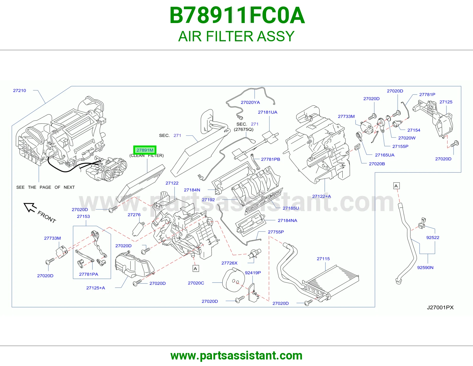 فلتر مكيف B78911FC0A