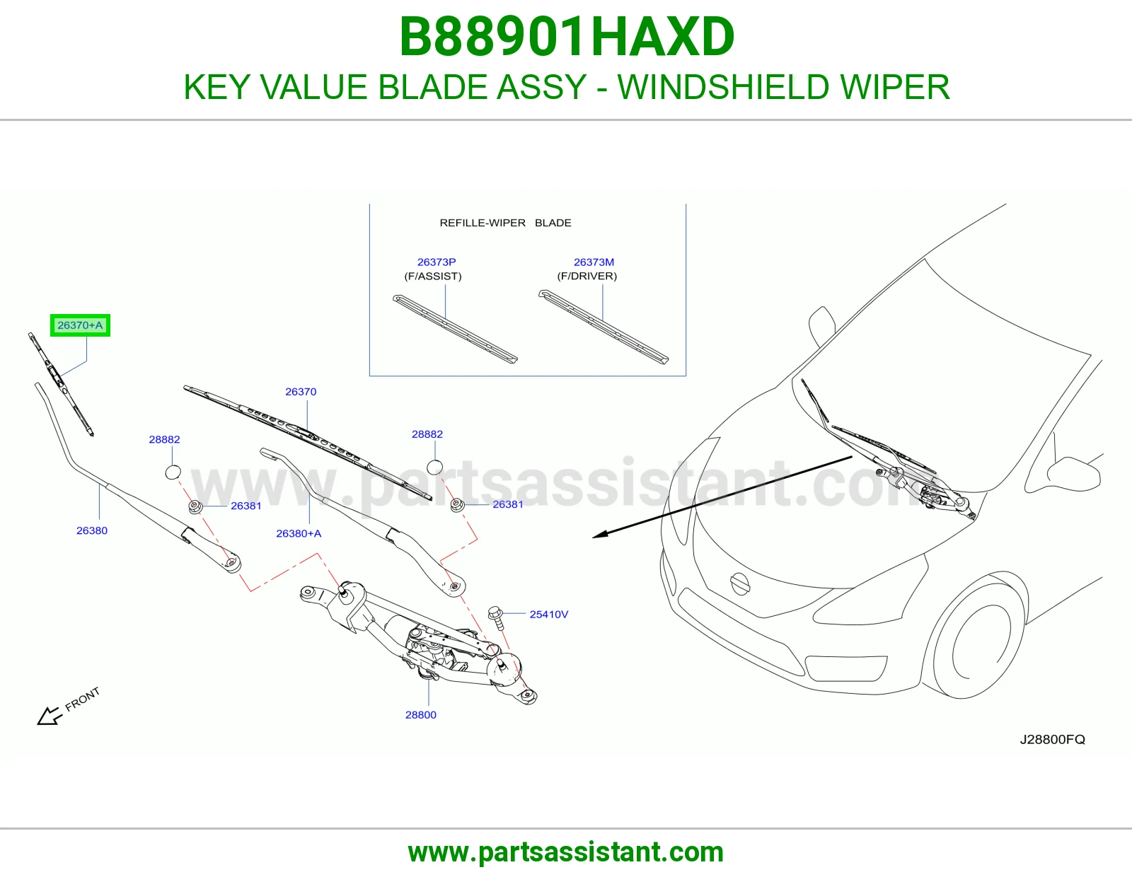 مساحه B88901HAXD