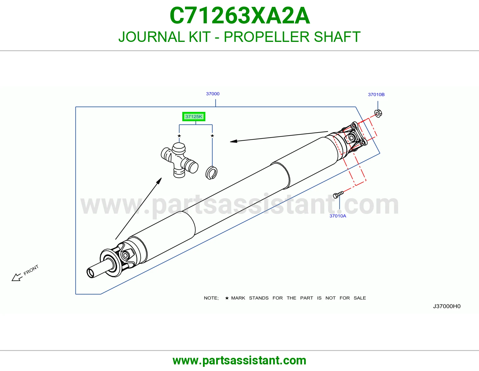 صليب عمود دبل و كردان C71263XA2A