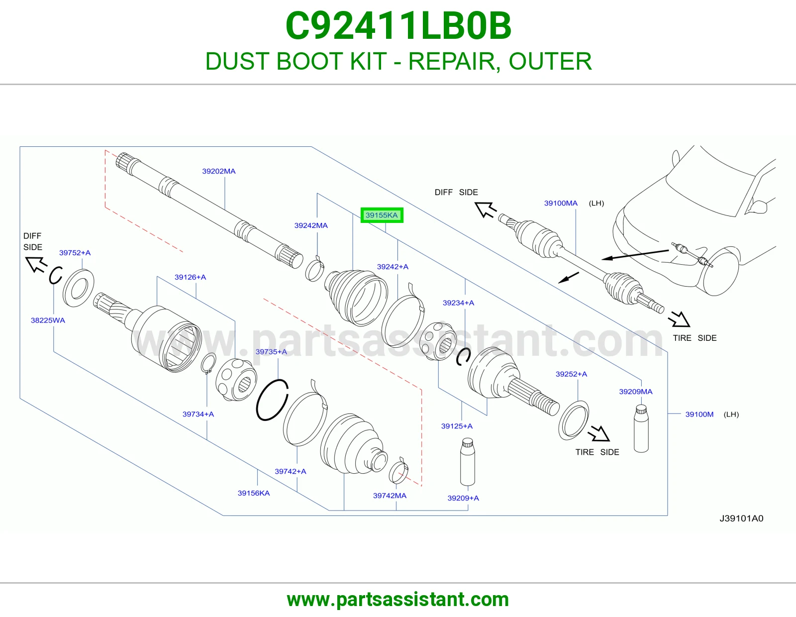 ربله عكس خارجي C92411LB0B