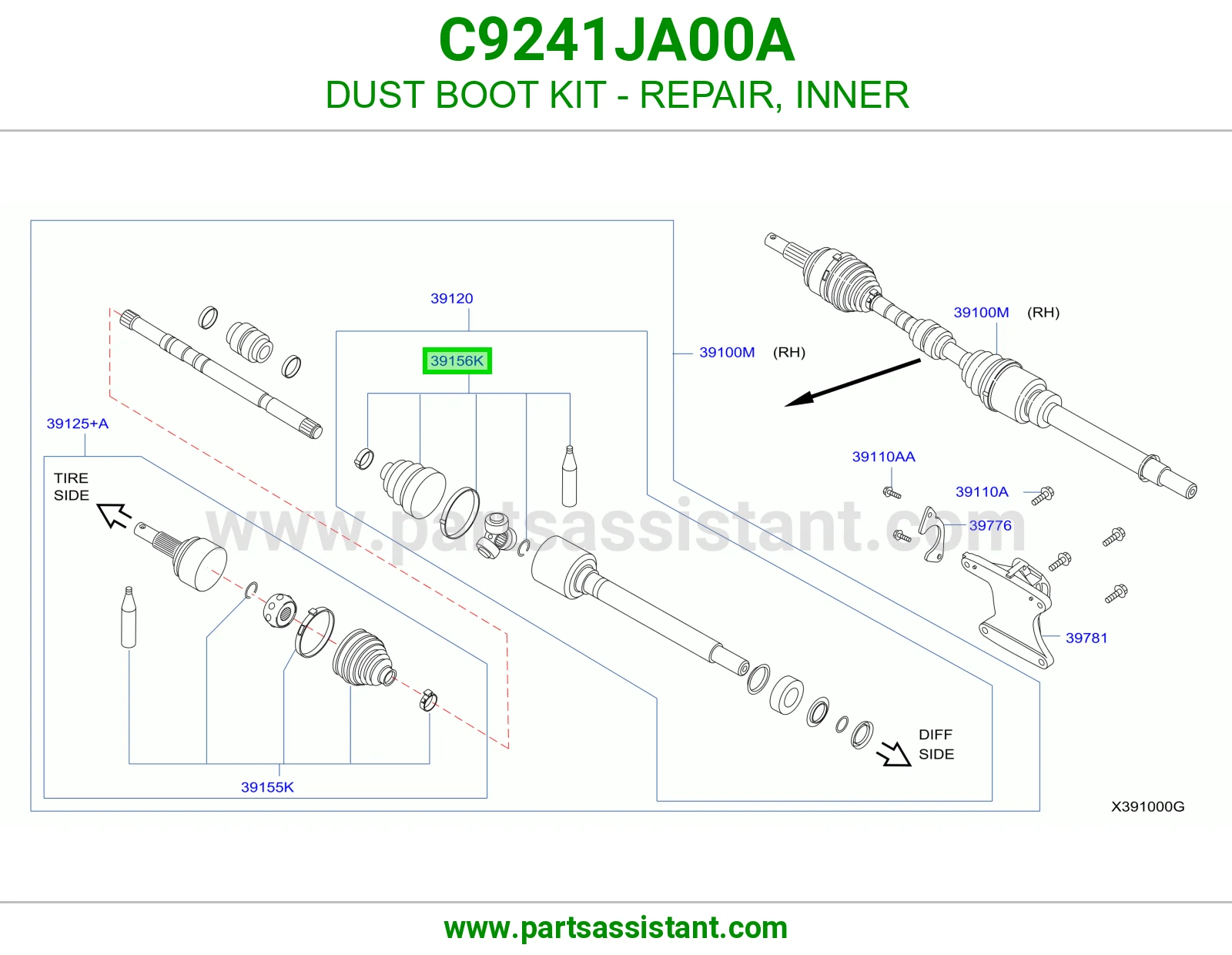 ربله عكس خارجي C9241JA00A