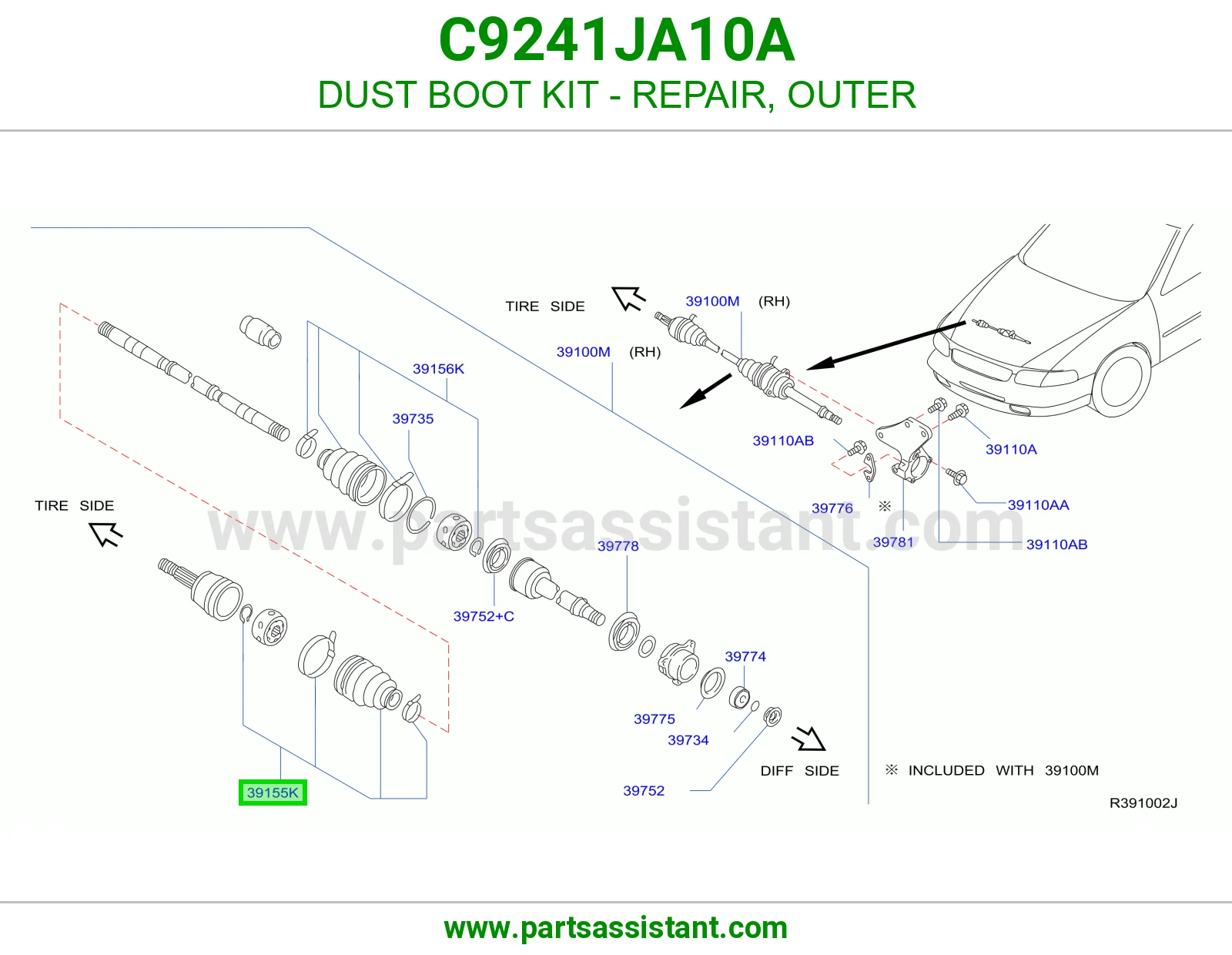 ربله عكس خارجي C9241JA10A