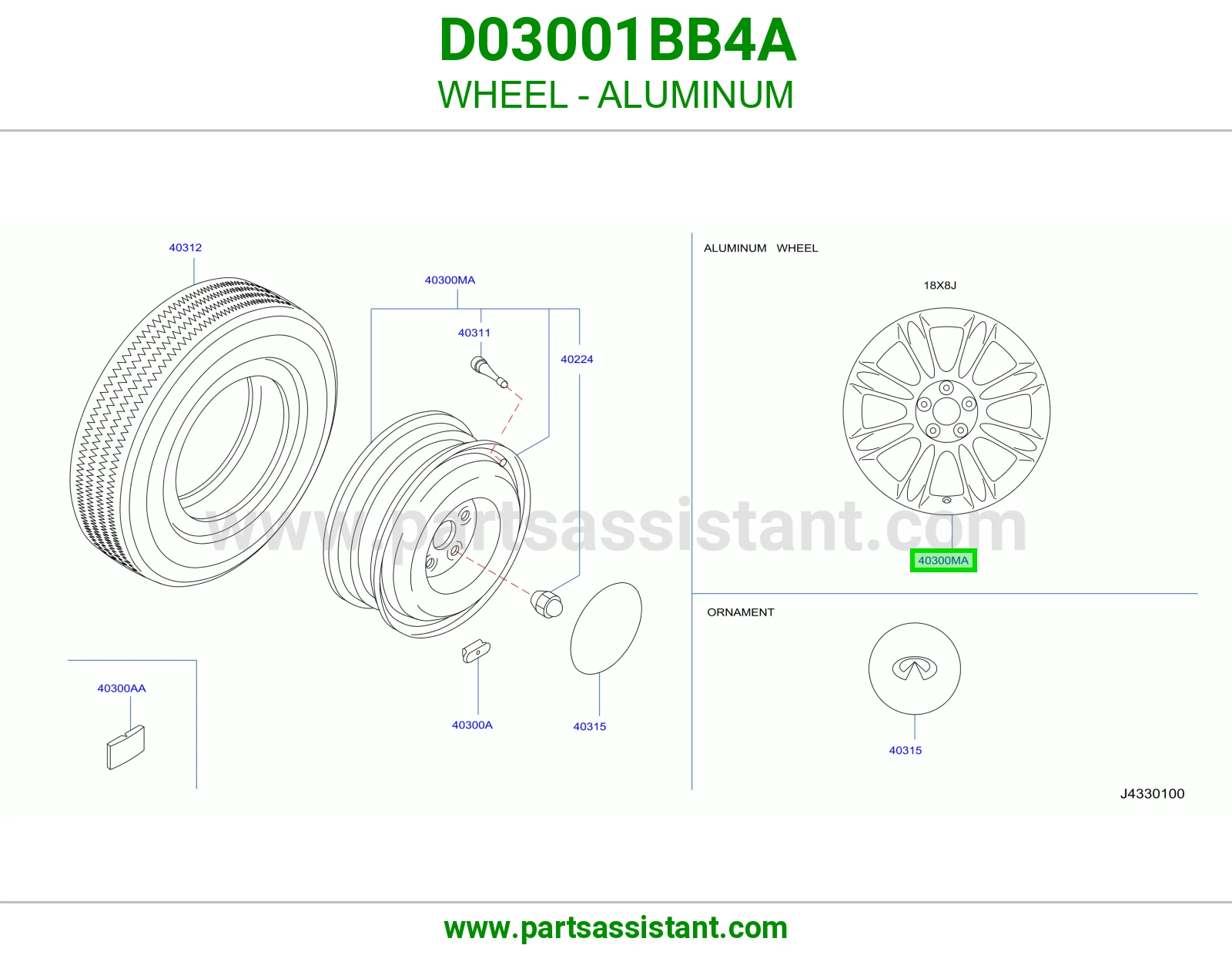 جنط D03001BB4A