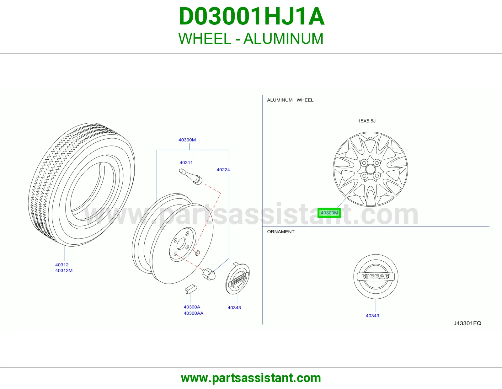 جنط D03001HJ1A