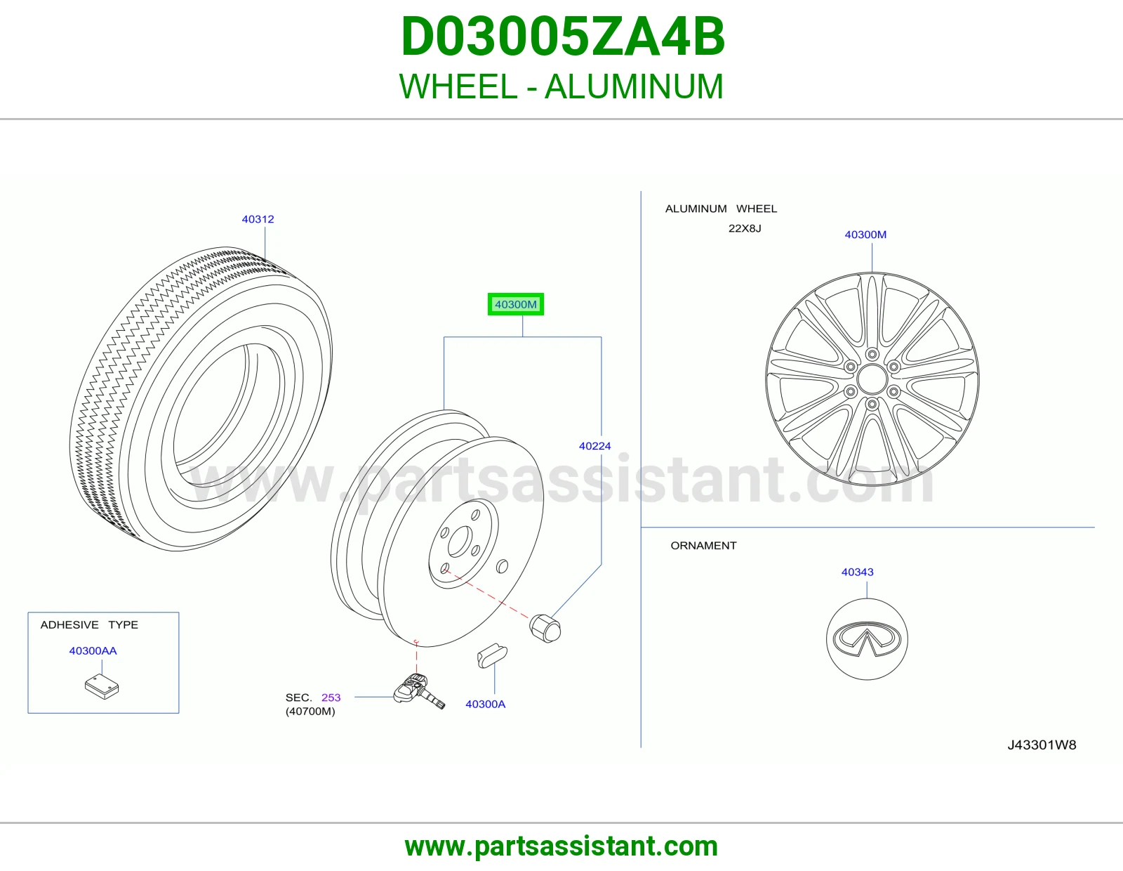 جنط D03005ZA4B