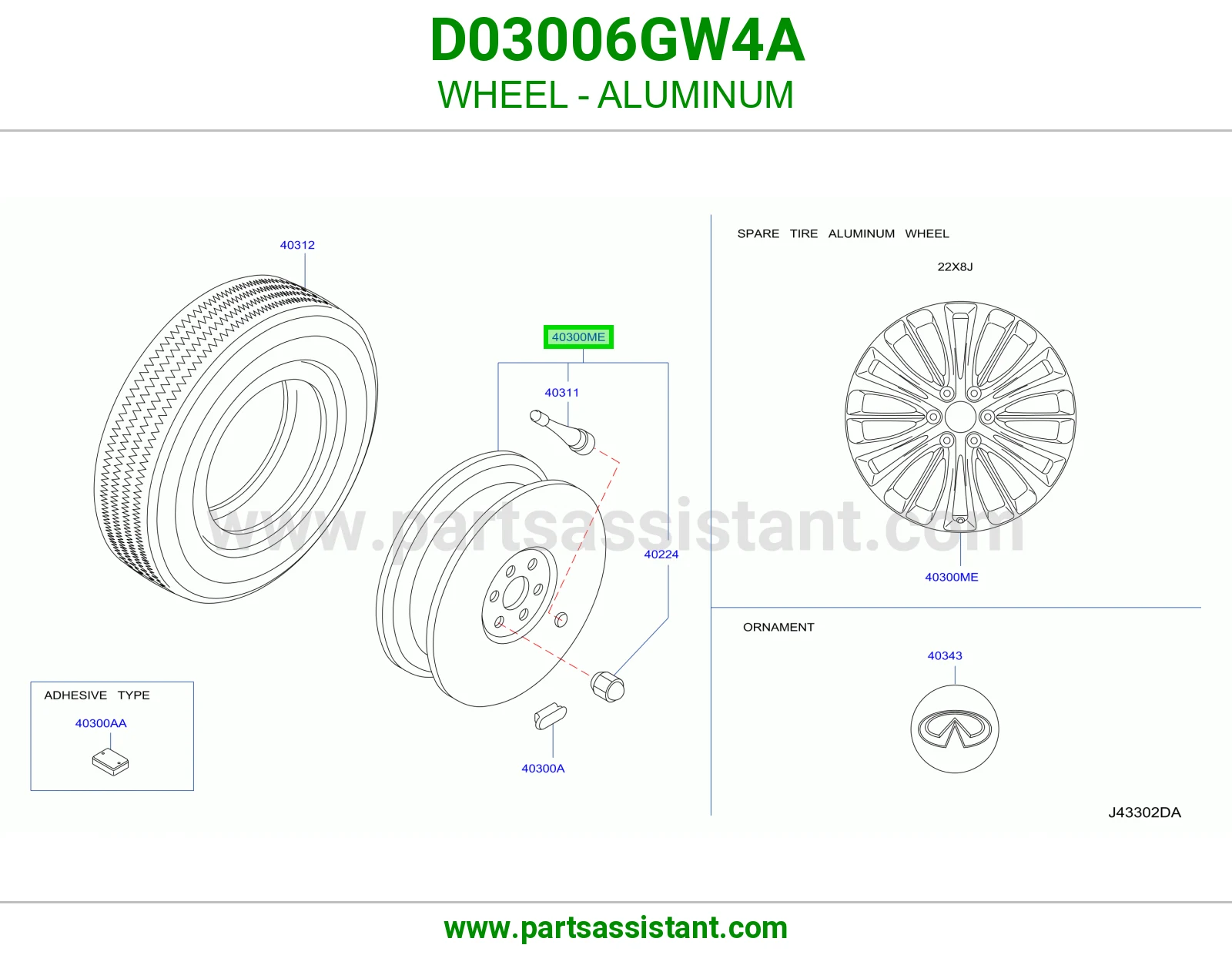 جنط D03006GW4A