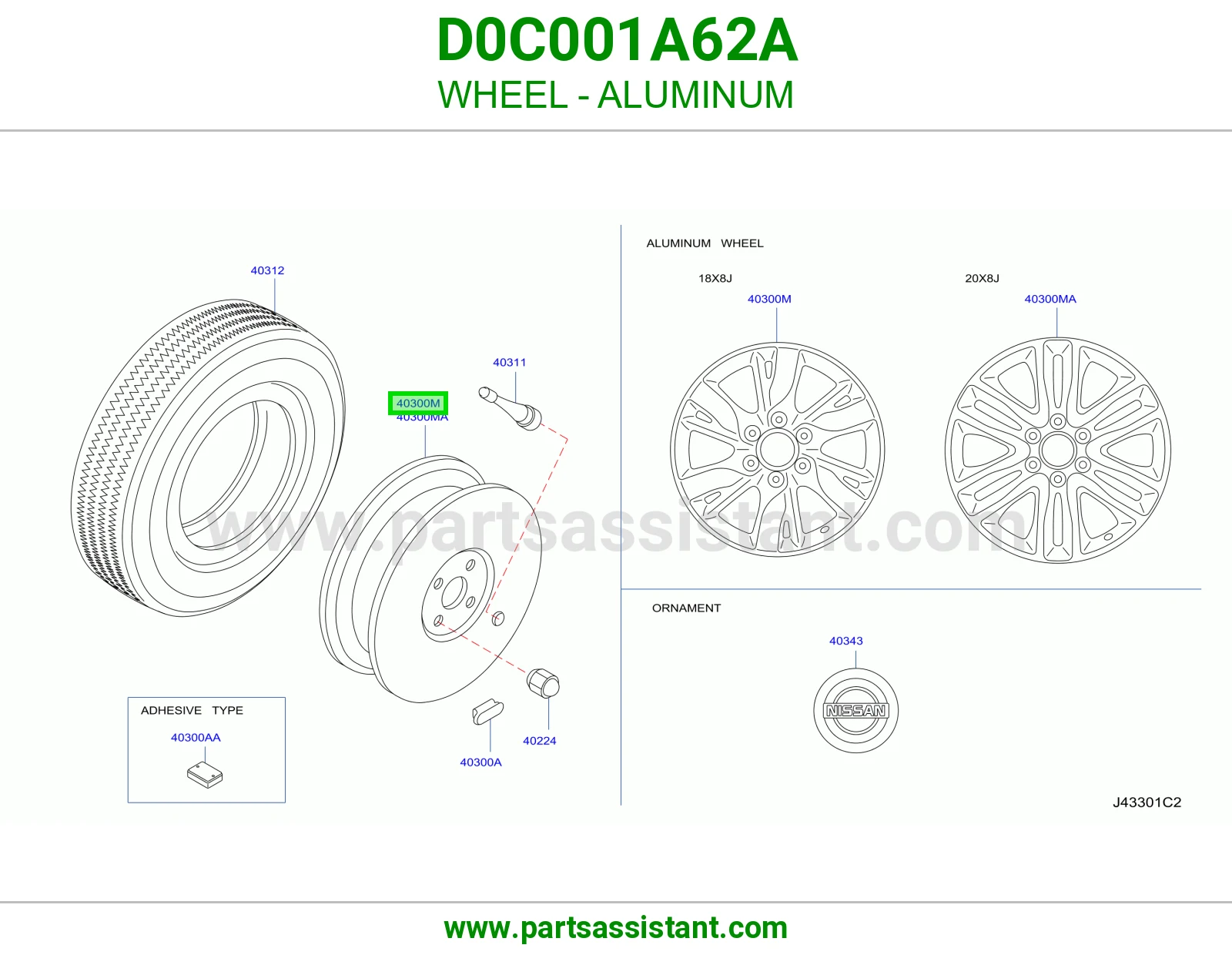 جنط D0C001A62A