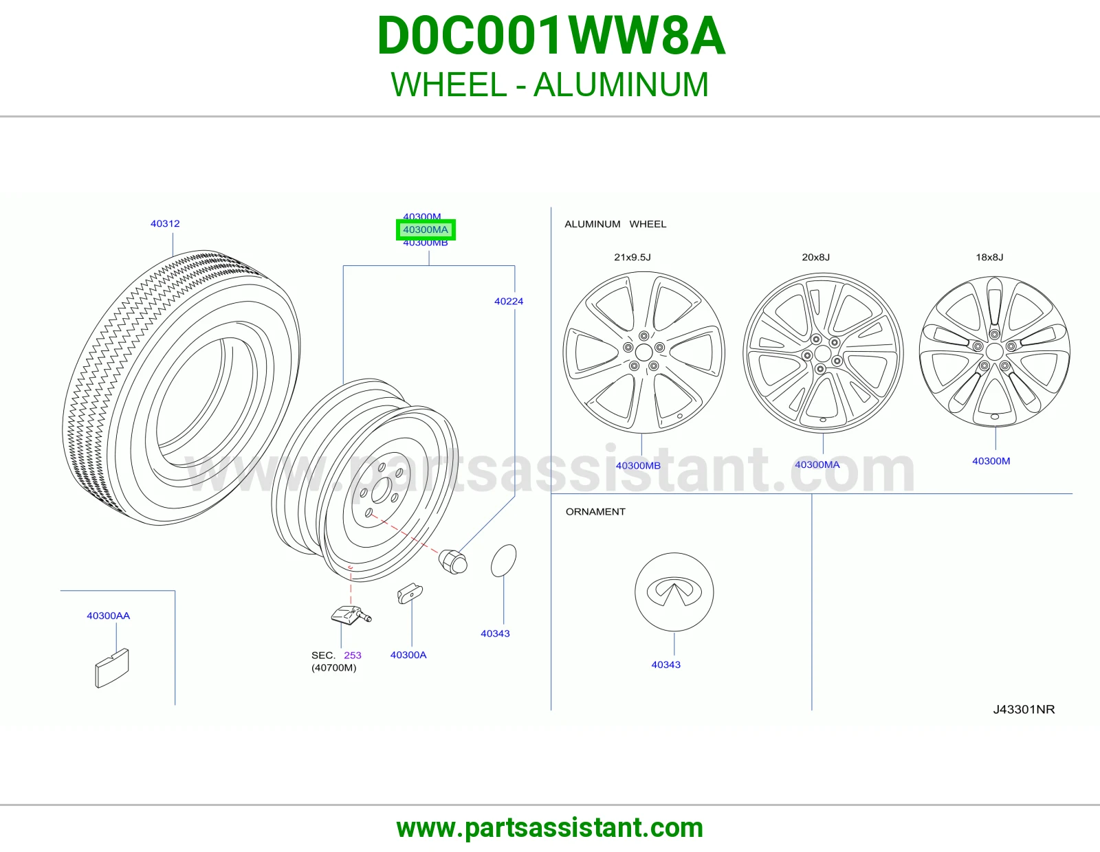 جنط D0C001WW8A
