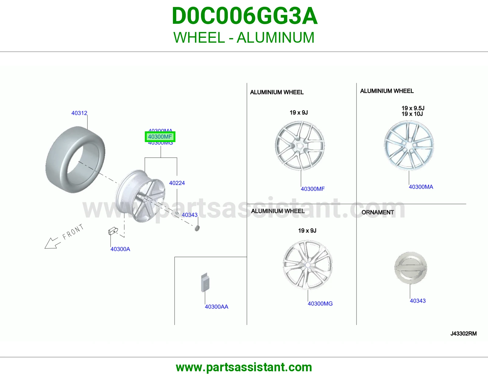 جنط D0C006GG3A