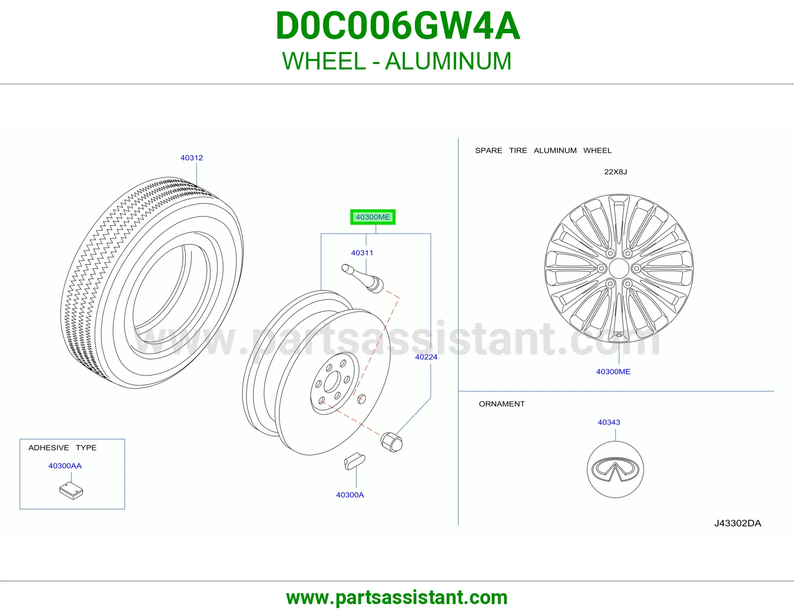 جنط D0C006GW4A