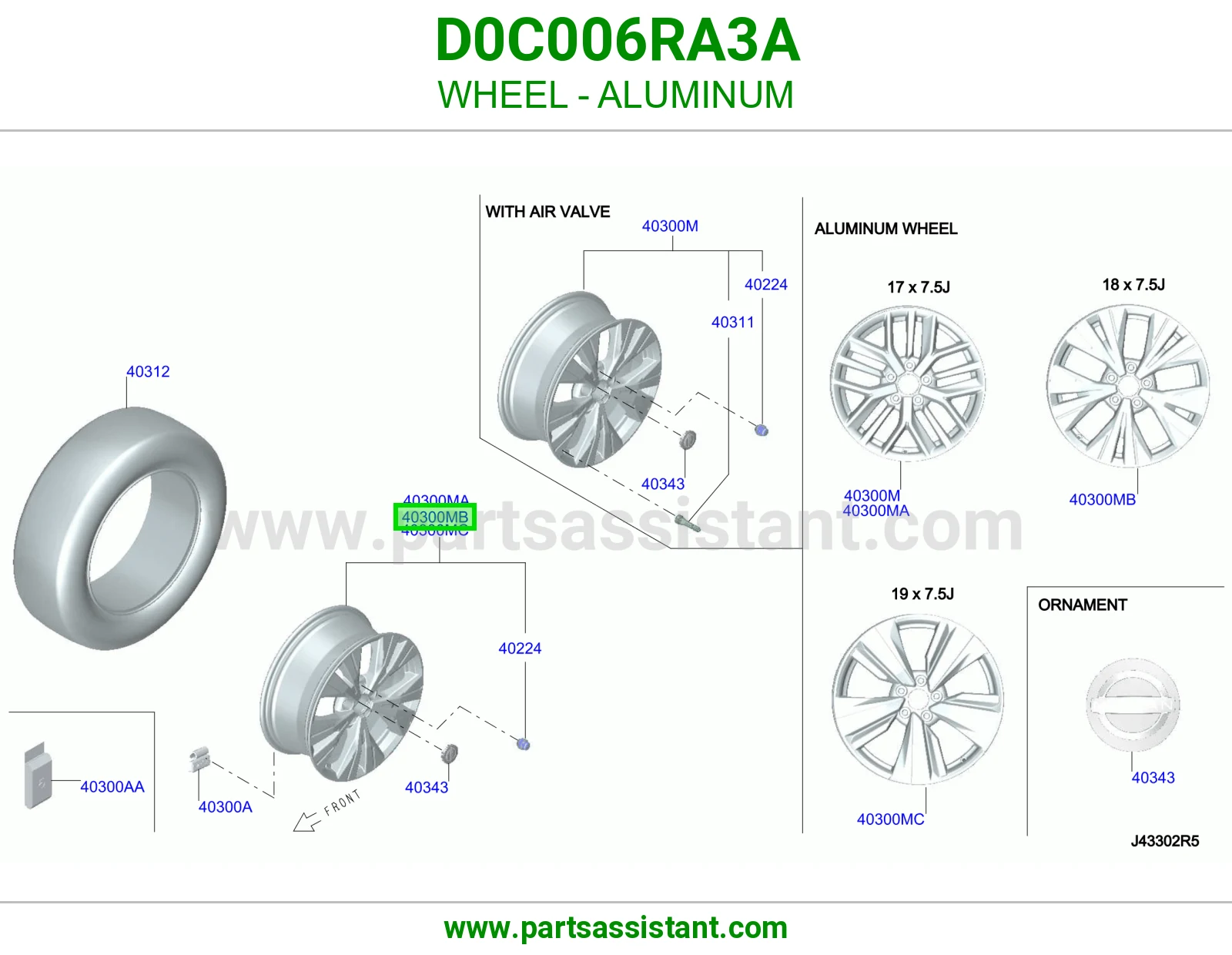 جنط D0C006RA3A