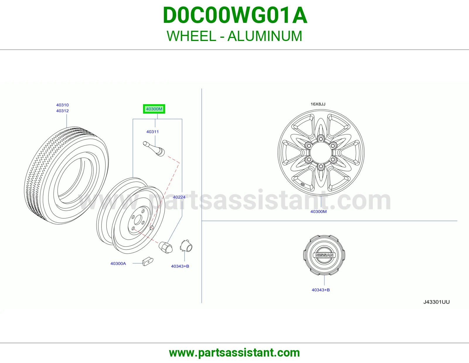 جنط D0C00WG01A