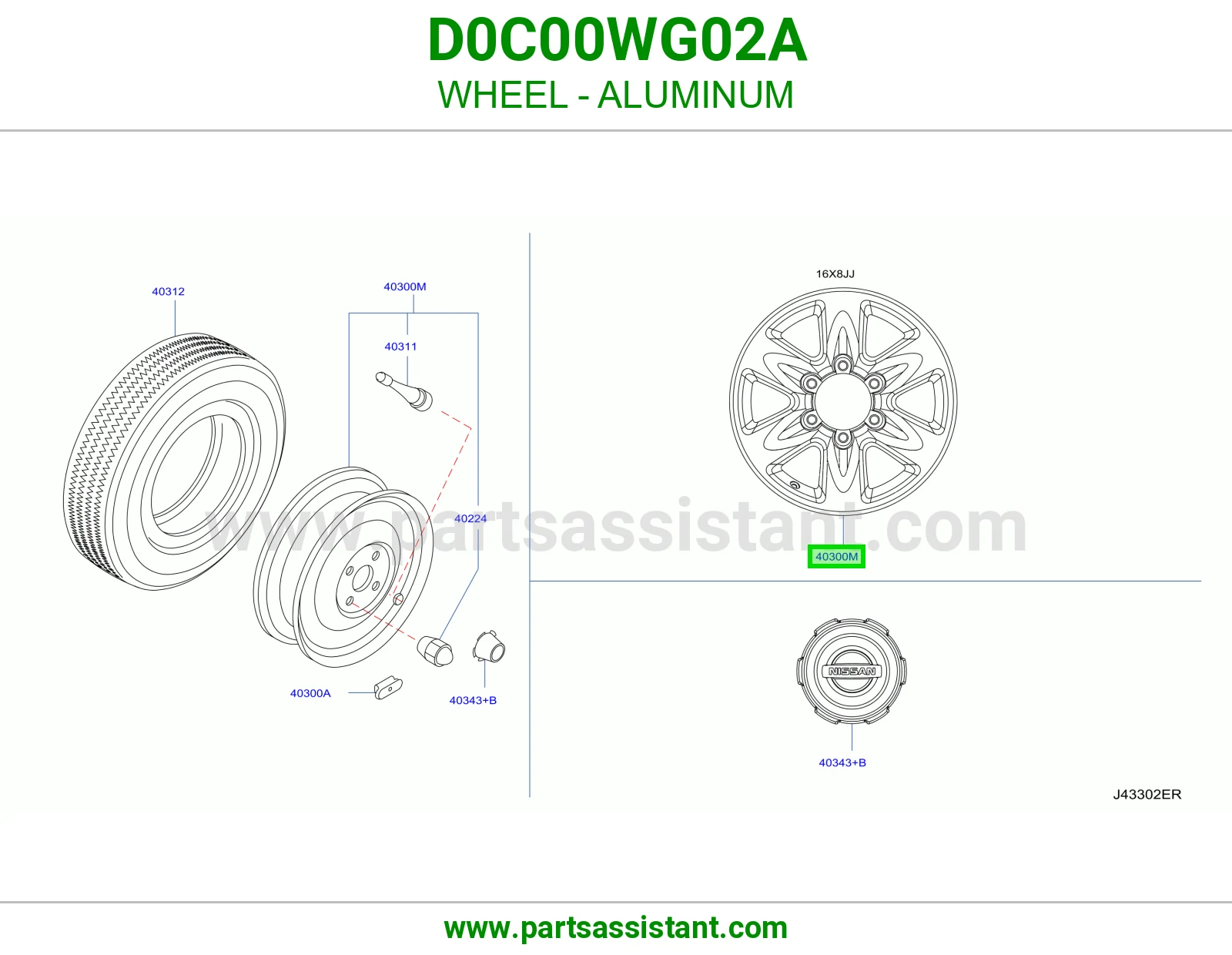 جنط D0C00WG02A