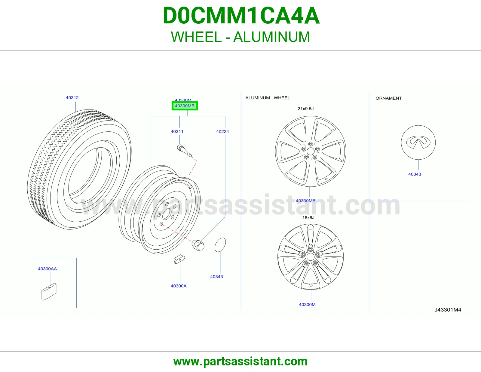 جنط D0CMM1CA4A