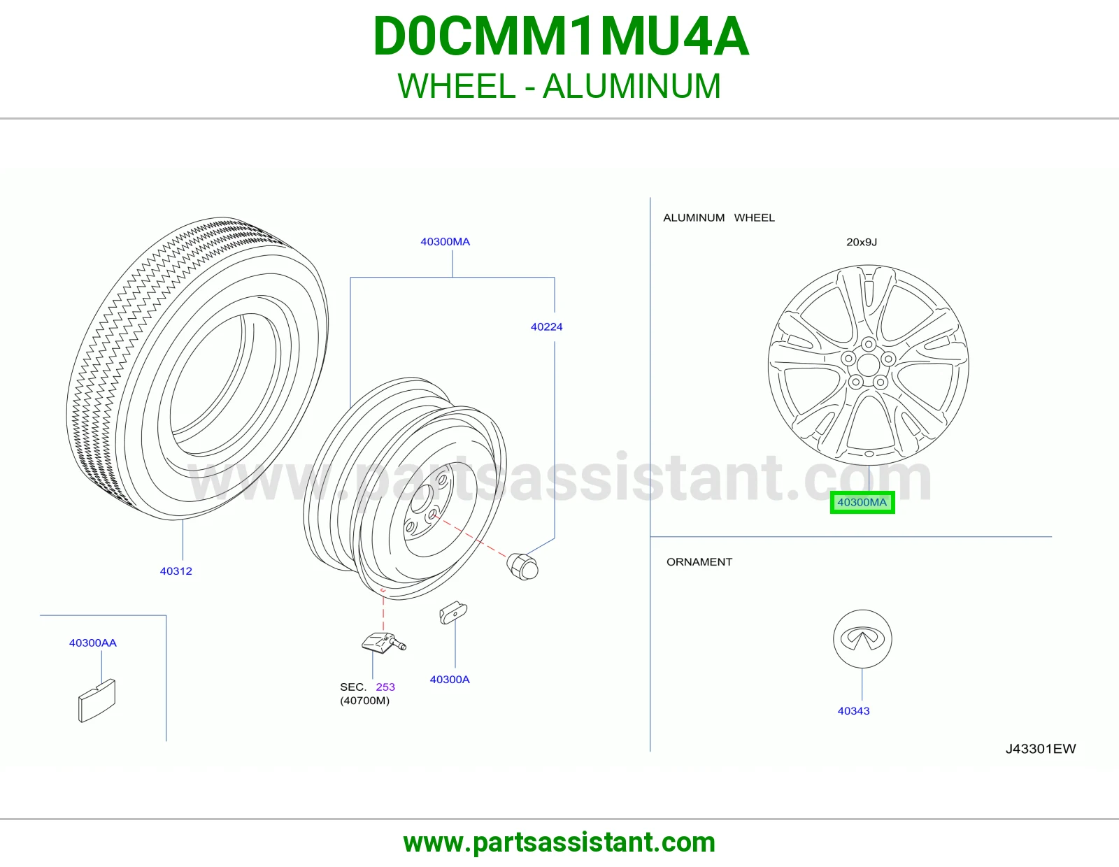 جنط D0CMM1MU4A