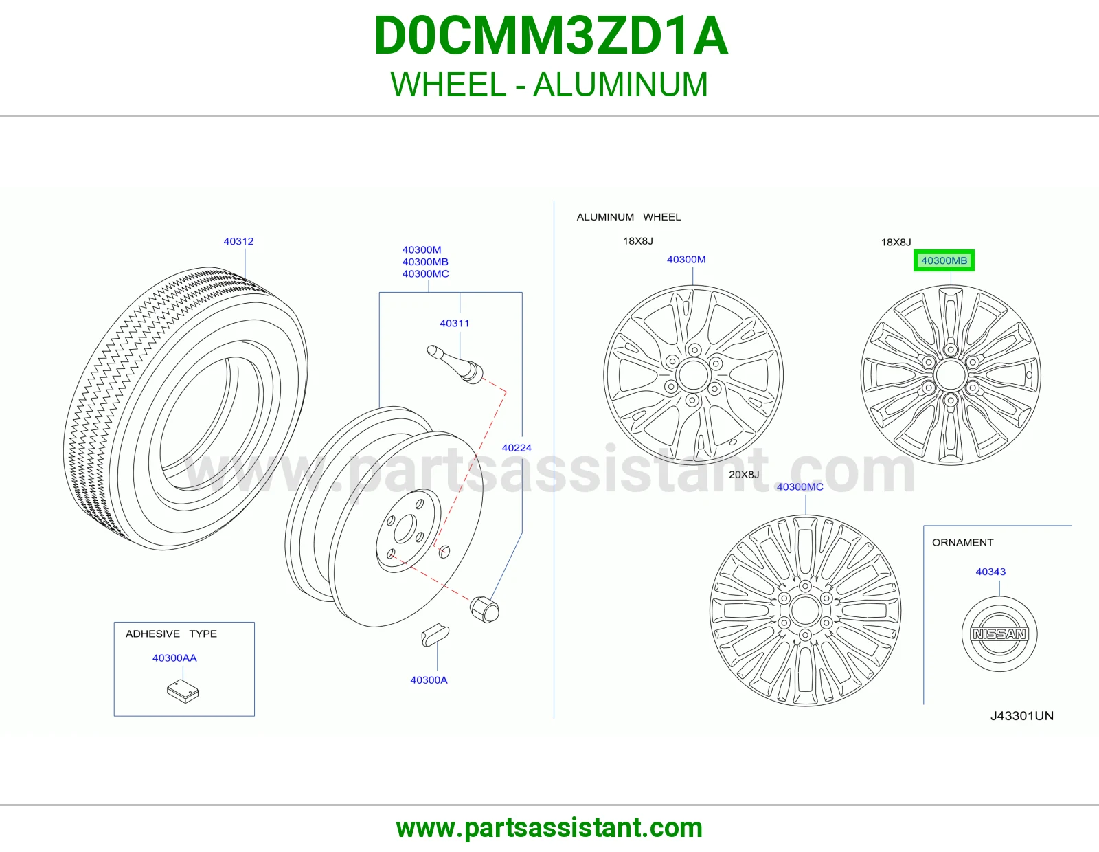 جنط D0CMM3ZD1A