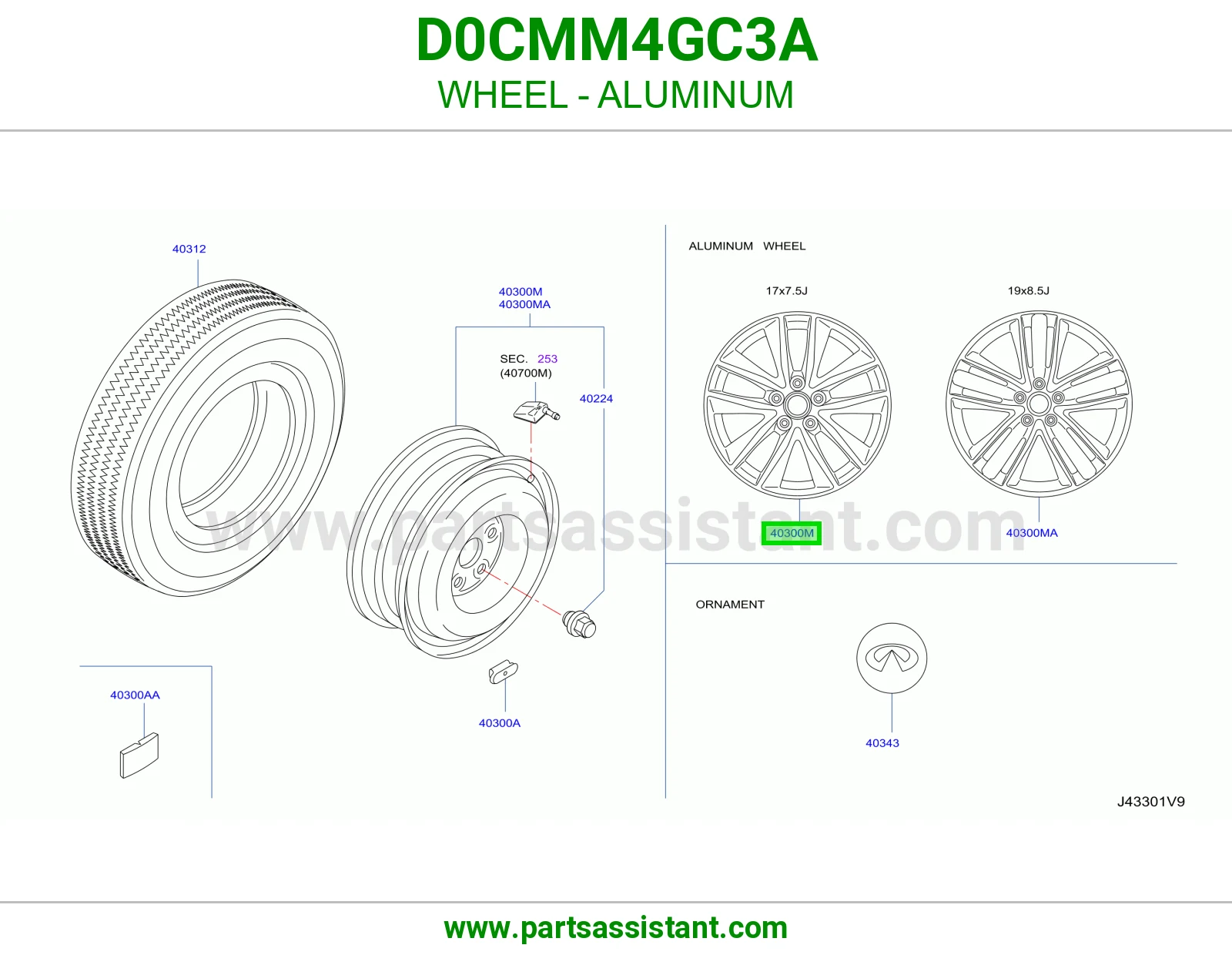 جنط D0CMM4GC3A
