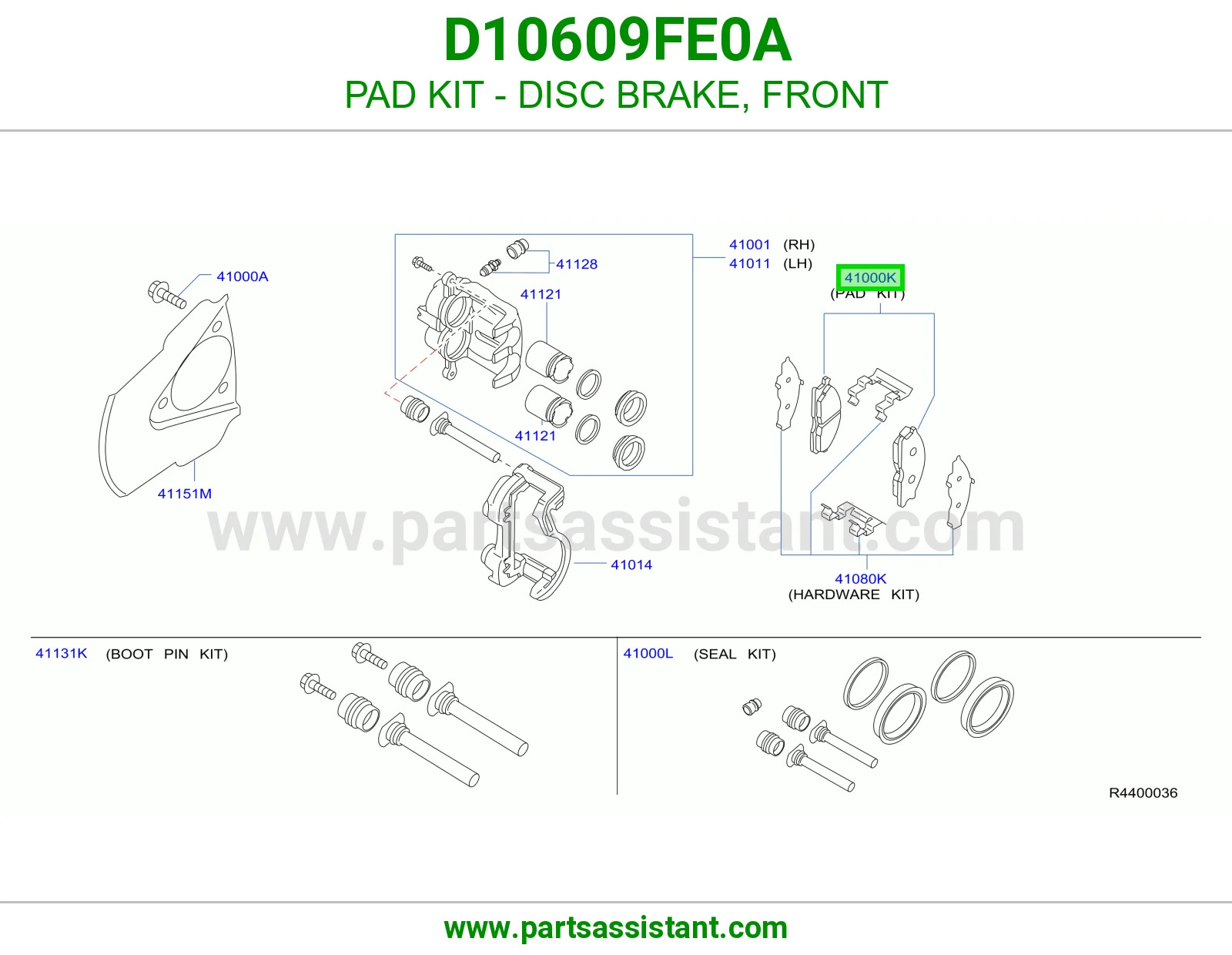 فحمات فرامل امامي D10609FE0A