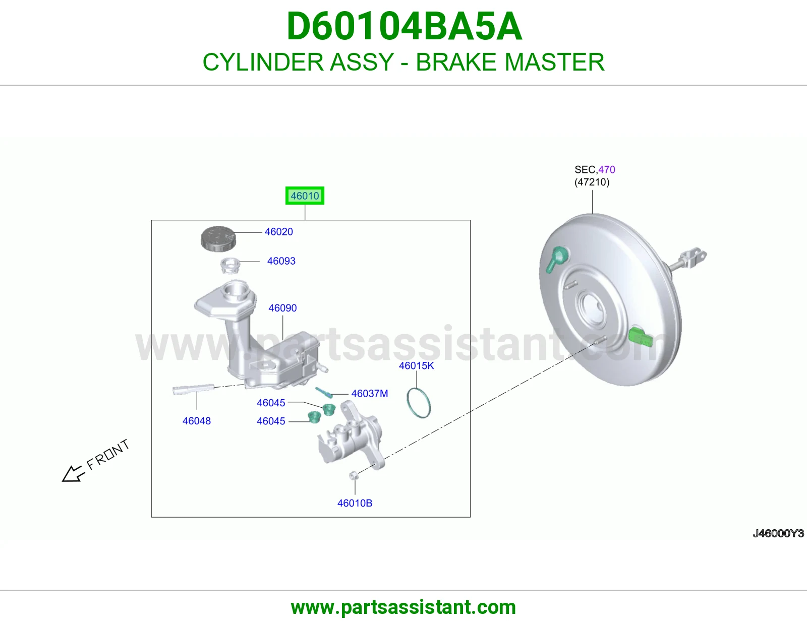 علبه فرامل D60104BA5A