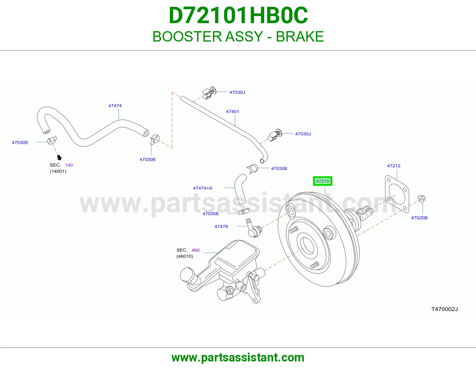 باكم فرامل كامل D72101HB0C