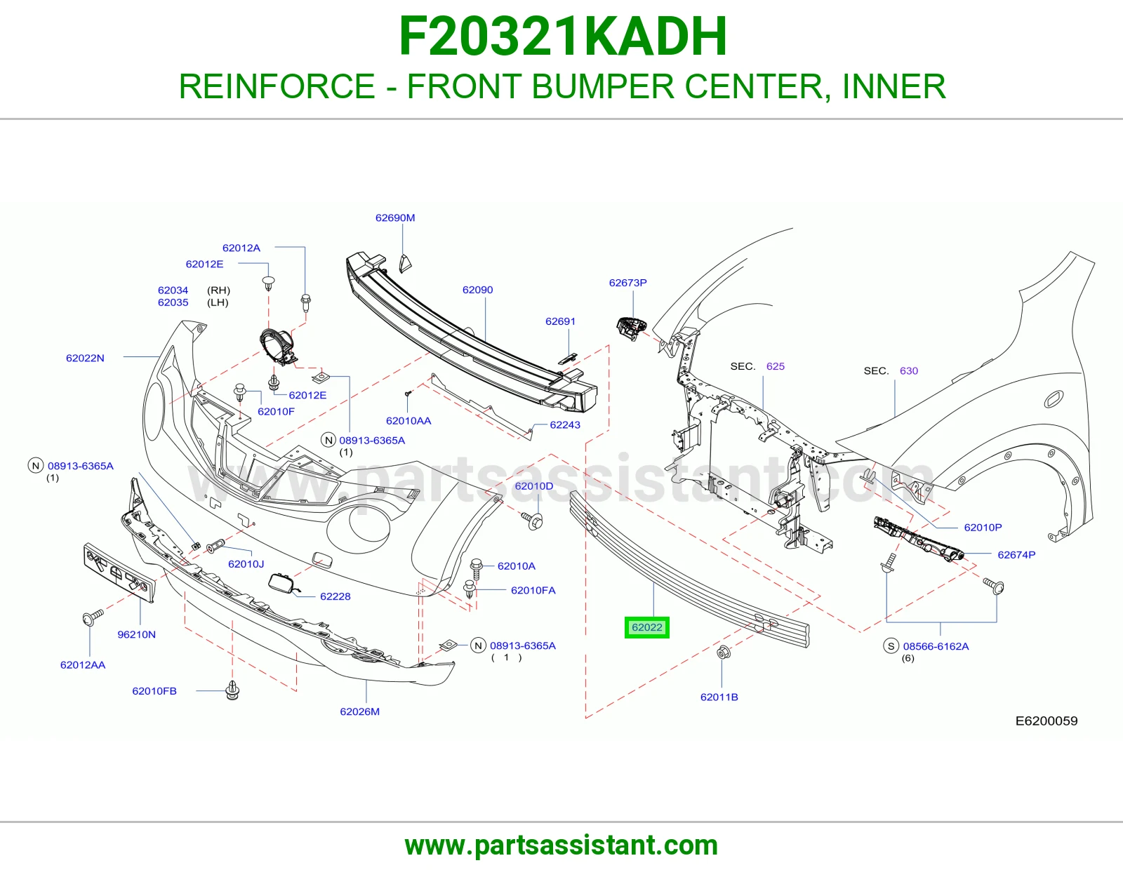 جسرصدام امامي F20321KADH