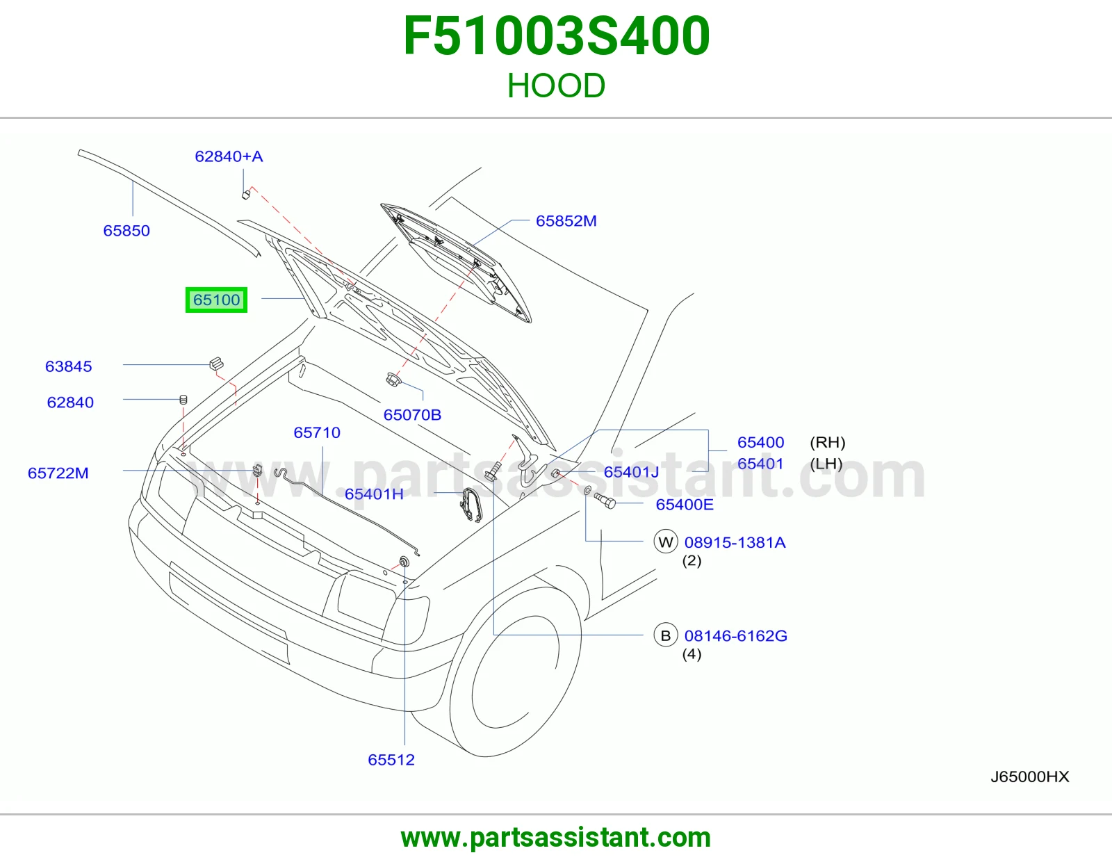 كبوت كامل F51003S400