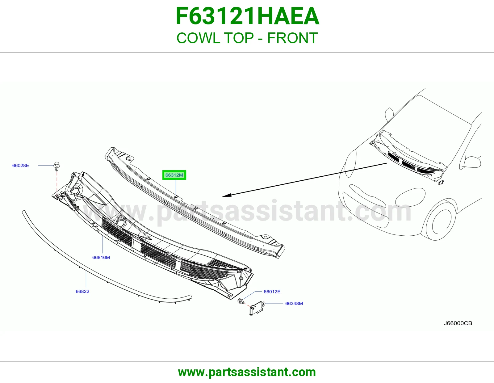 شبك مساحات F63121HAEA