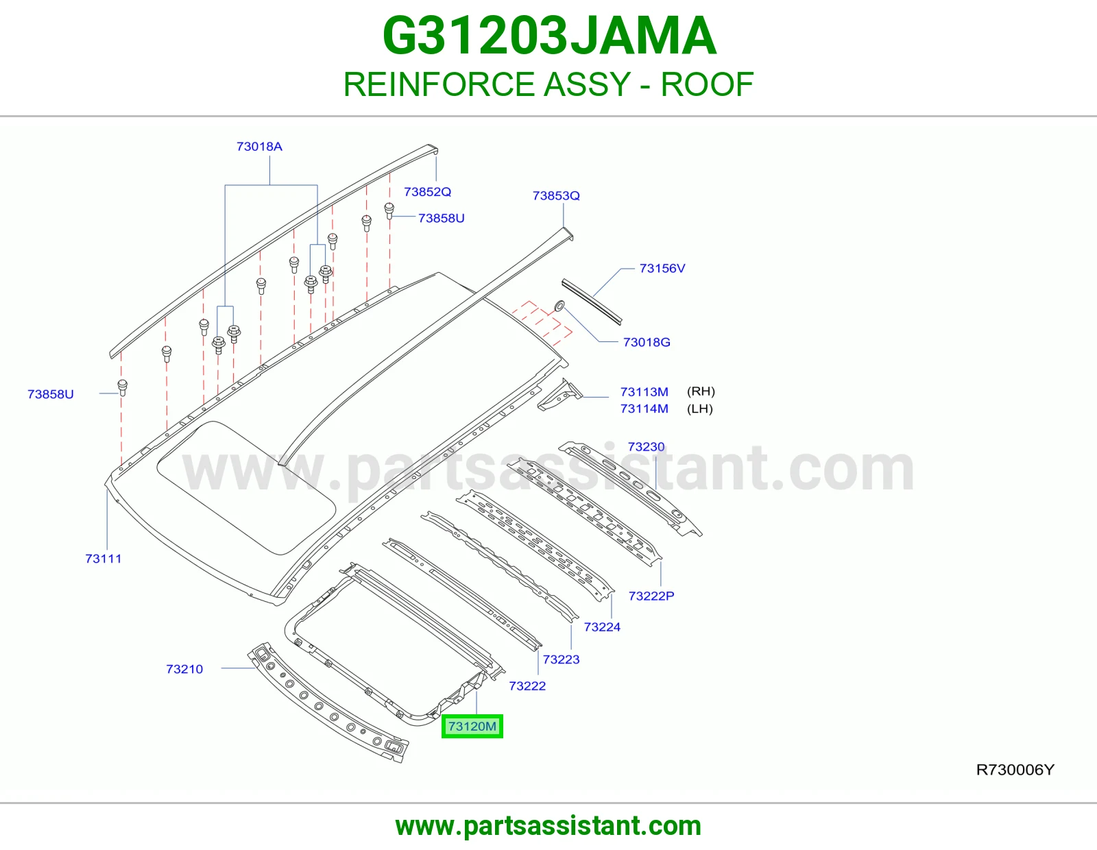 تقوية سقف كاملة G31203JAMA