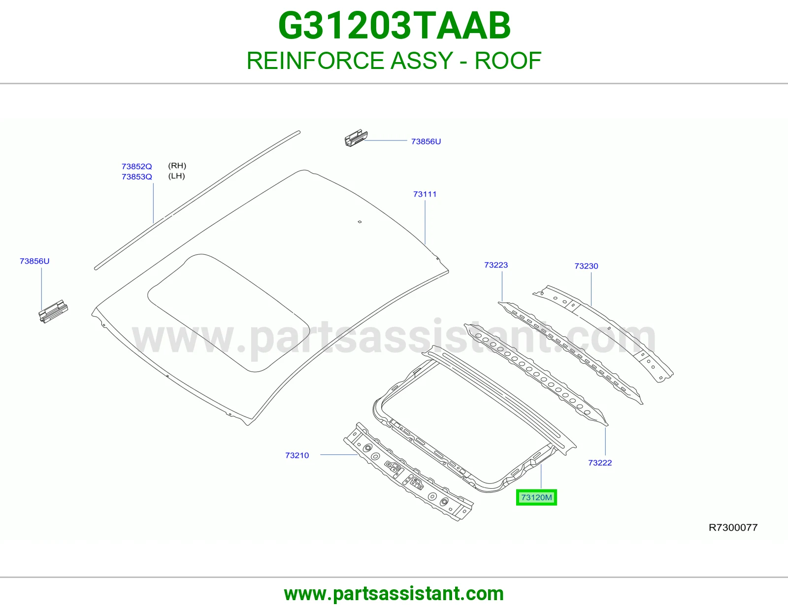 تقوية سقف كاملة G31203TAAB