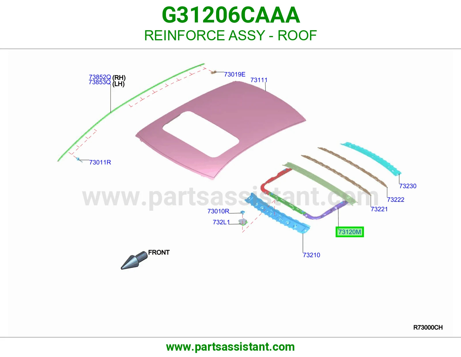 تقوية سقف كاملة G31206CAAA