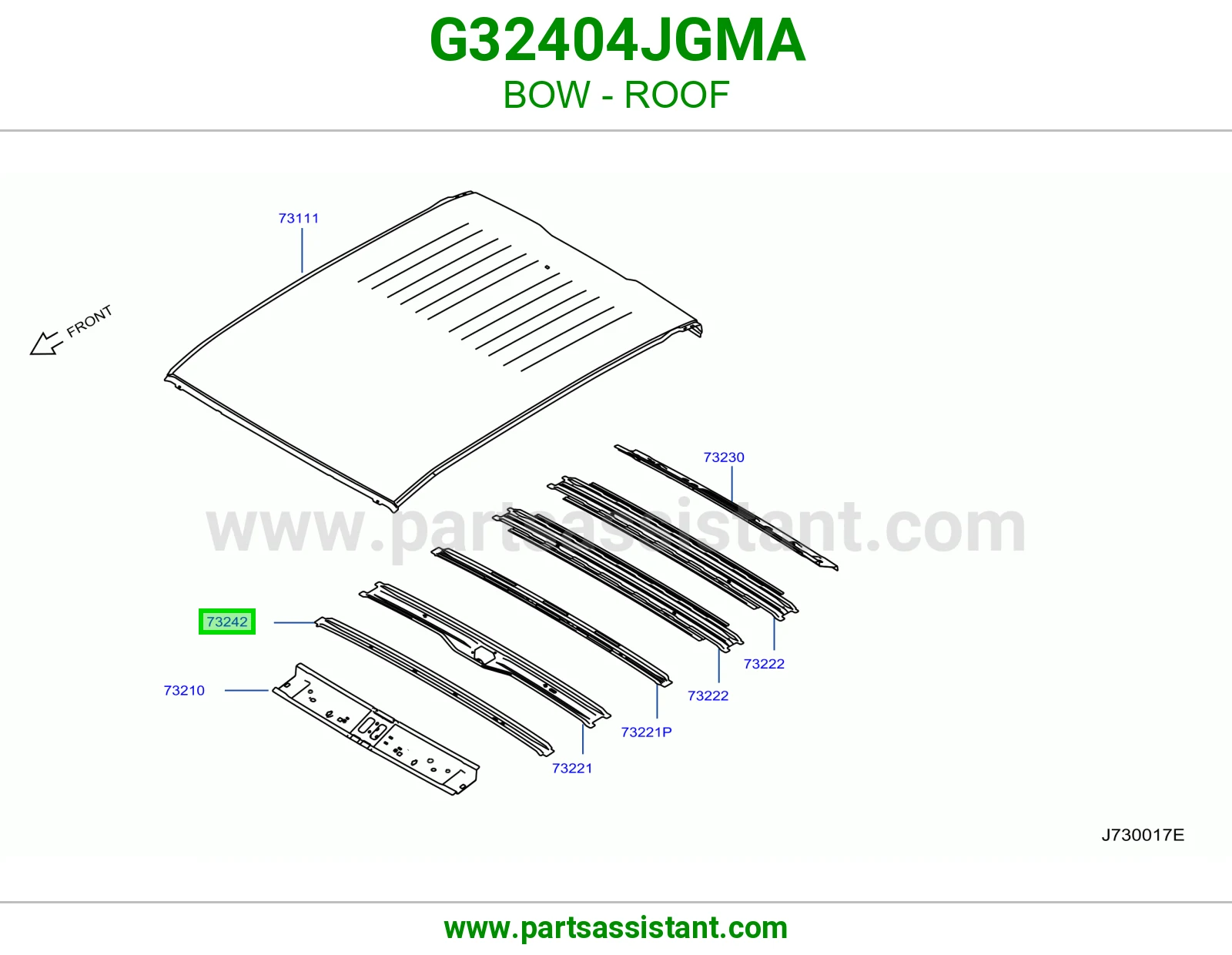 قوس سقف G32404JGMA