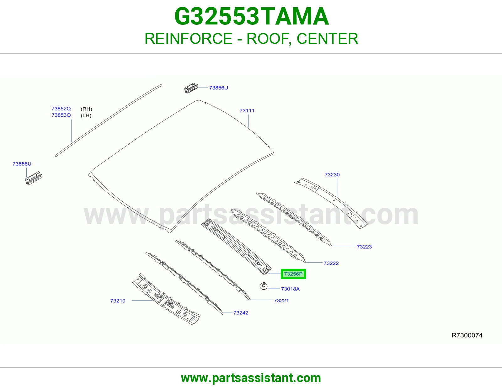 تقوية سقف وسط G32553TAMA